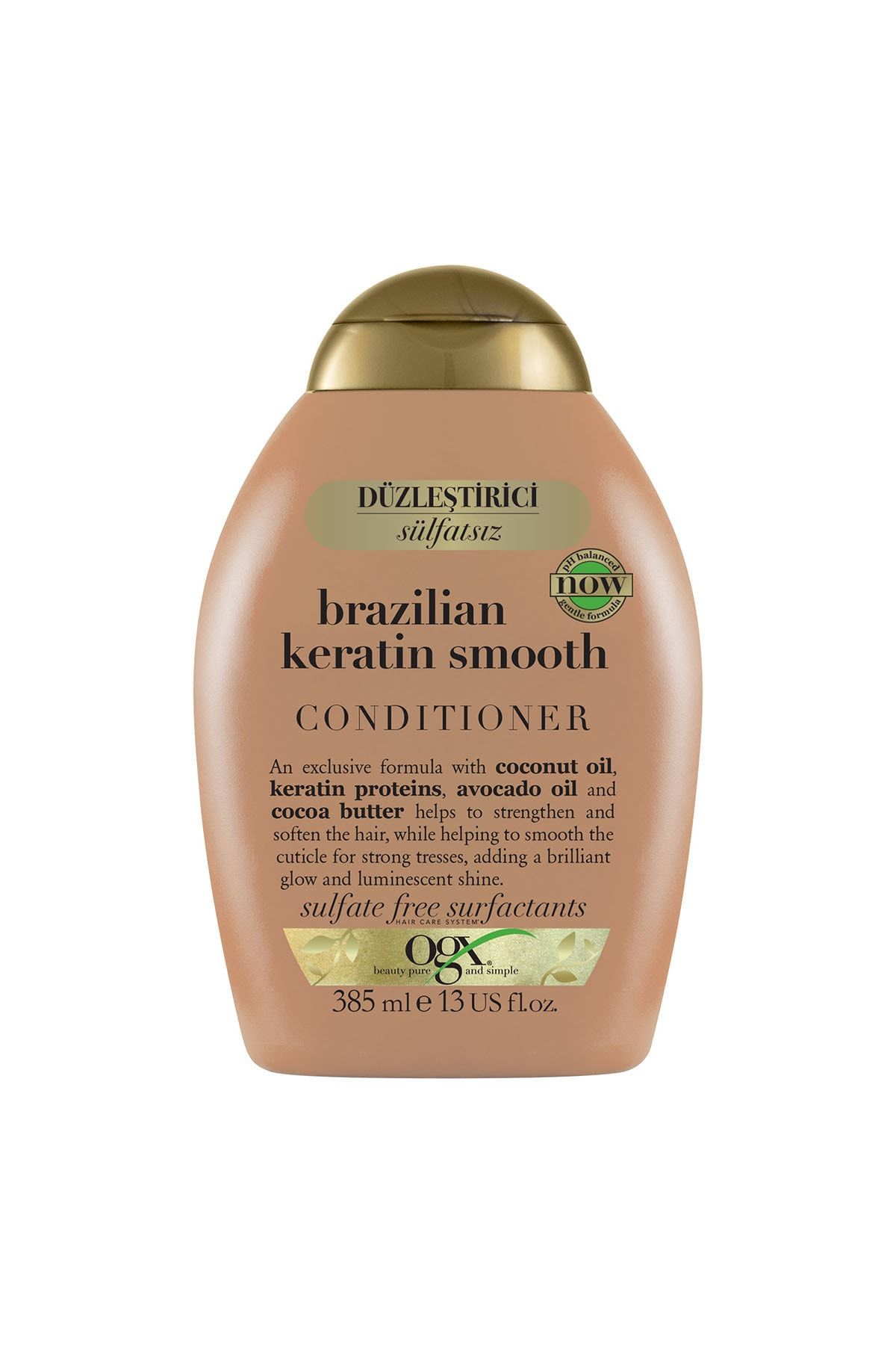 ogx duzlestirici brazilian keratin smooth sulfatsiz bakim kremi 385 ml fiyati yorumlari trendyol