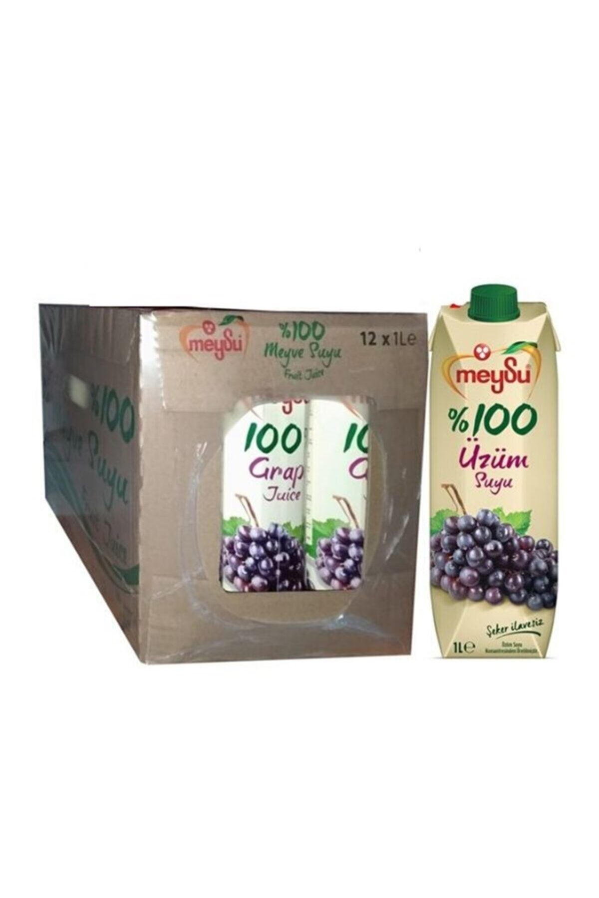 Meysu Meyve Suyu Üzüm Suyu 12x1 lt 12 li