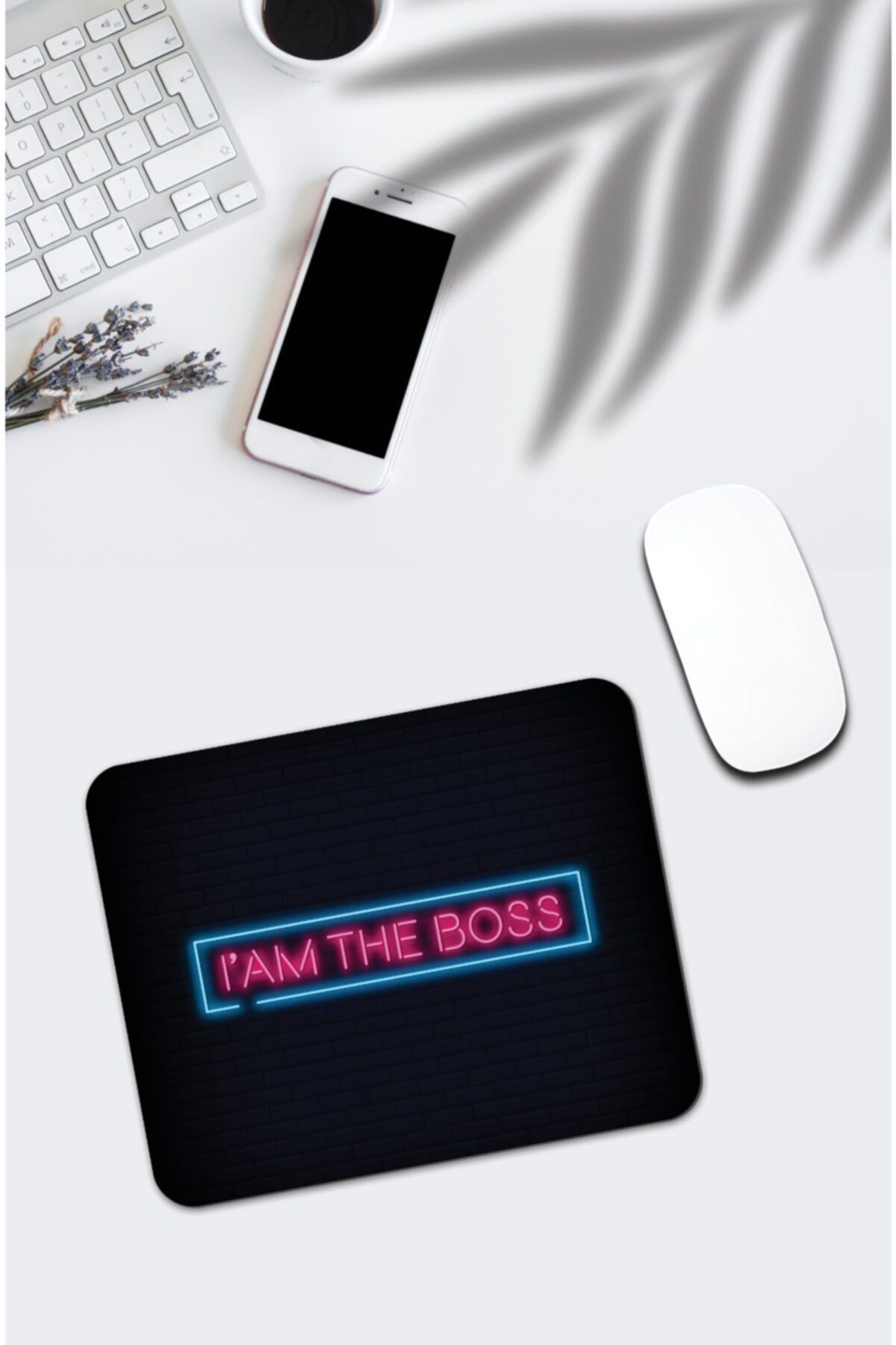 pixolog I'am The Boss Yazılı Mouse Pad 1458