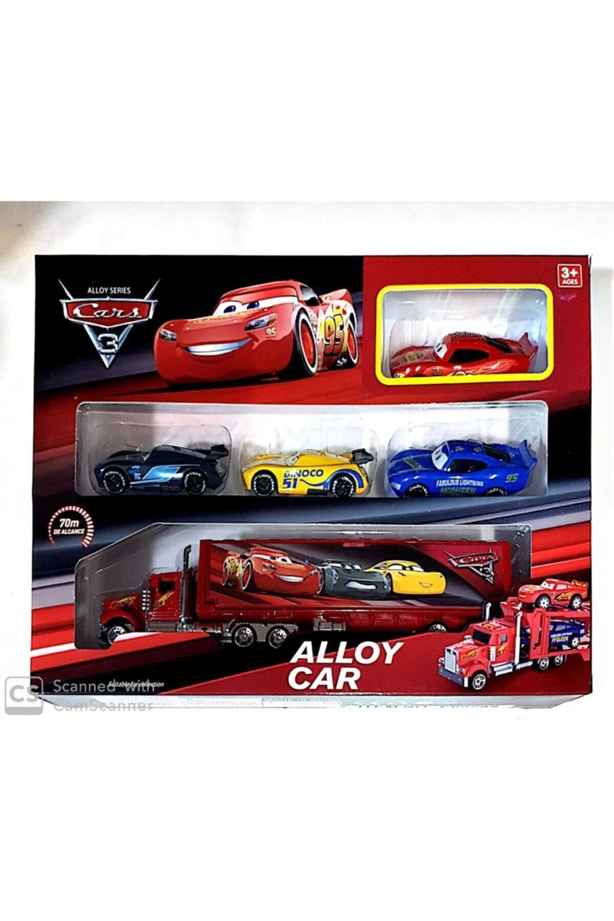 hepsilazim 5 aracli oyuncak metal arabalar simsek mcqueen jackson storm ramirez cruze mack tir cars araba set fiyati yorumlari trendyol