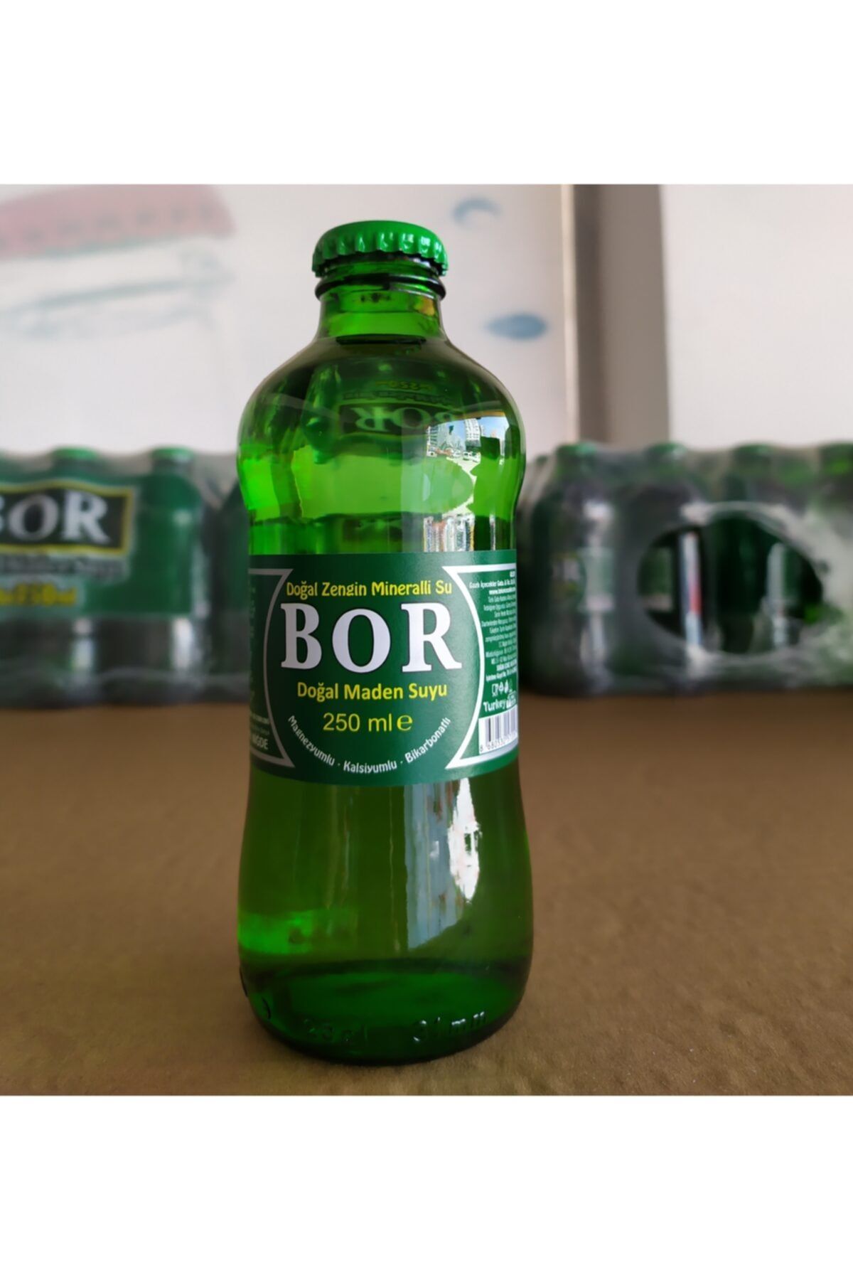 Bor 250 Cc Doğal Maden Suyu Sodyum Diyetine Uygun Kalsiyum Ve Magnezyumlu Zengin Mineralli(24'LU)