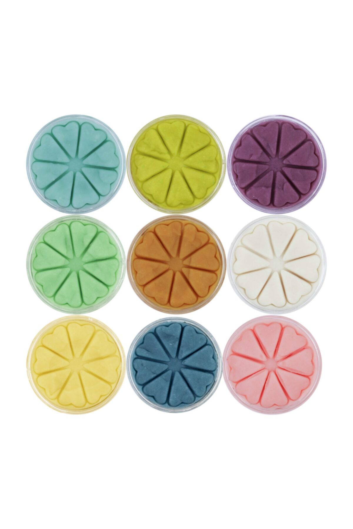 Bonnie Play Dough Doğal Oyun Hamuru 9'lu Renk Seti 9*150gr