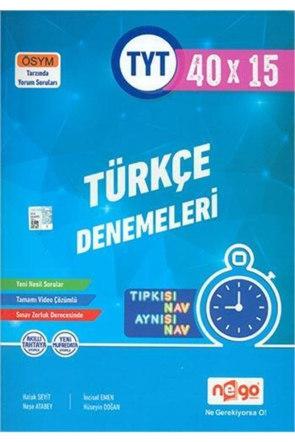 Nego Yayinlari Tyt Turkce Tamami Video Cozumlu 40x15 Brans Deneme Fiyati Yorumlari Trendyol