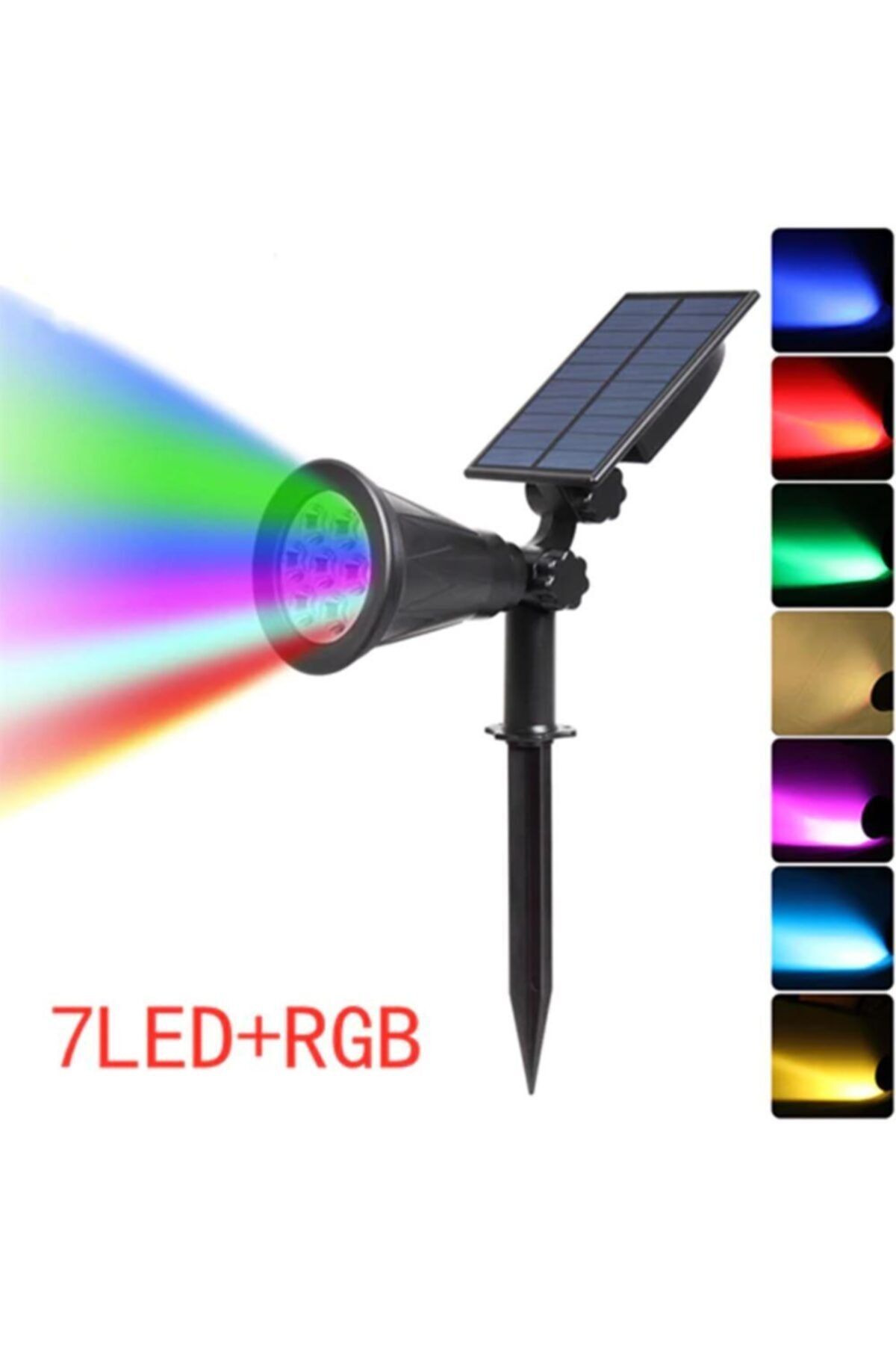 exeo Solar Rgb Led Bahçe Aydınlatma Güneş Enerjili Lamba