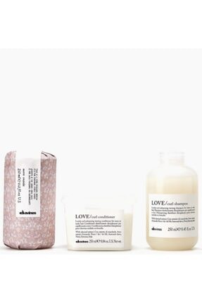 Love Curl Dalgalı Saçlar Için Bakım Seti Şampuan+krem+ Curl Building Bukle Yapılandırıcı Serum