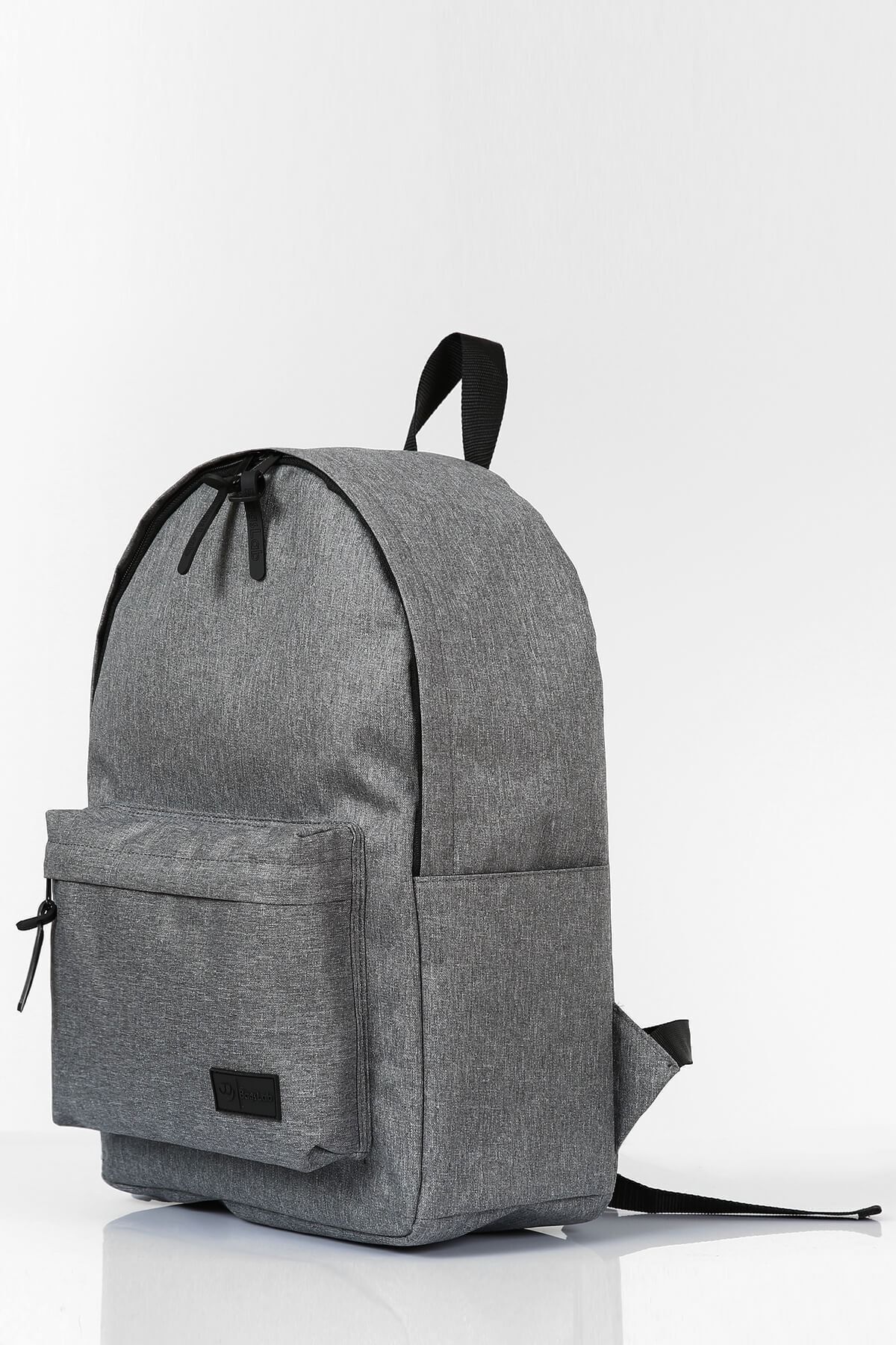 Bagslab Unisex Gri 17'laptop Bölmeli Cepli Sırt Ve Laptop Çantası
