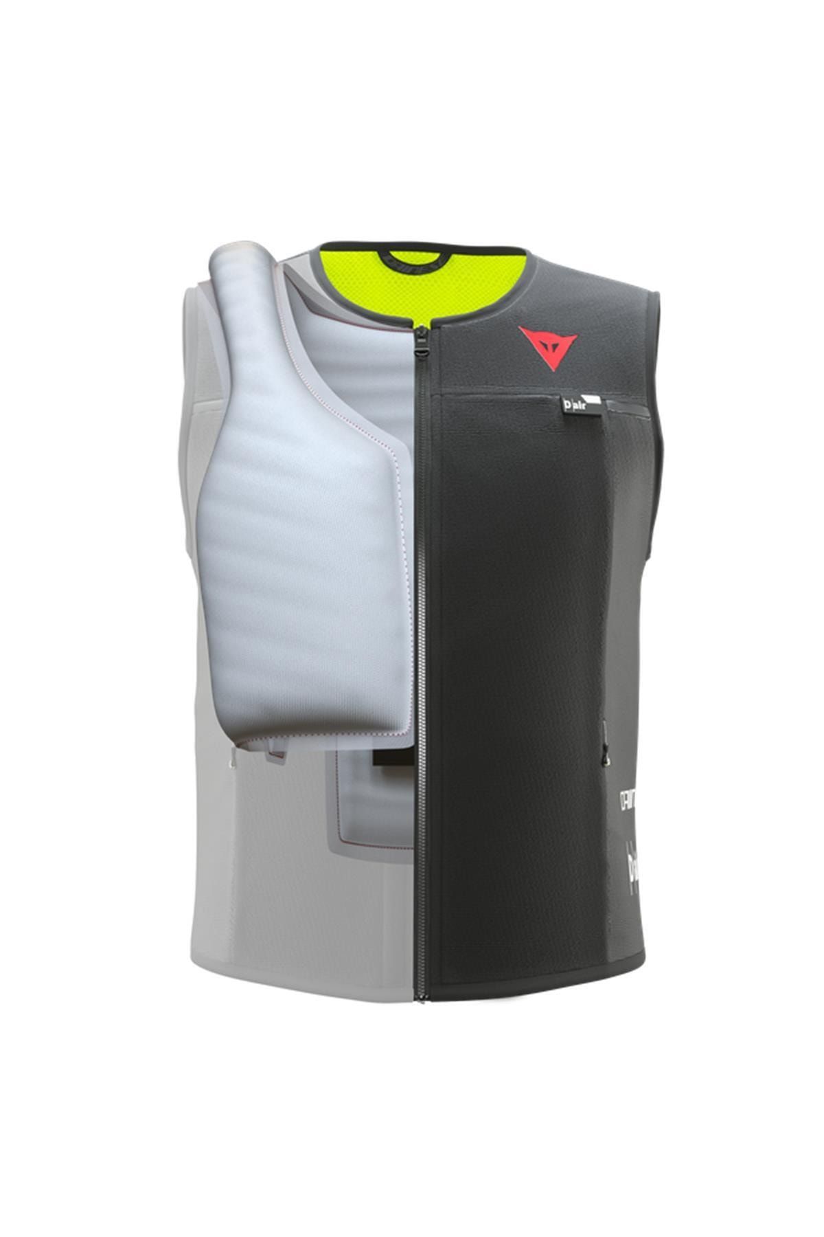 Dainese Smart Jacket Black Fluo Yellow