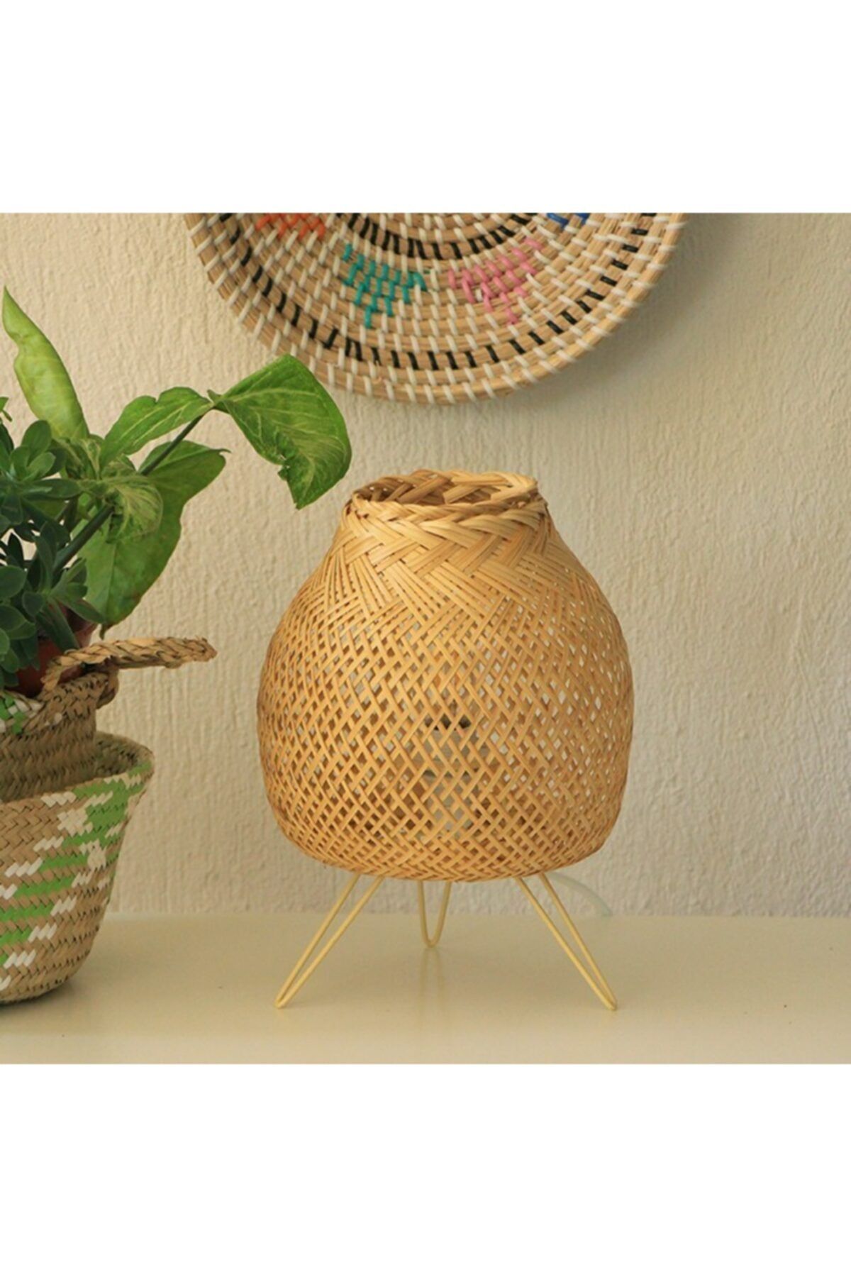 Renesse Home Mina Bambu Masa Lambası