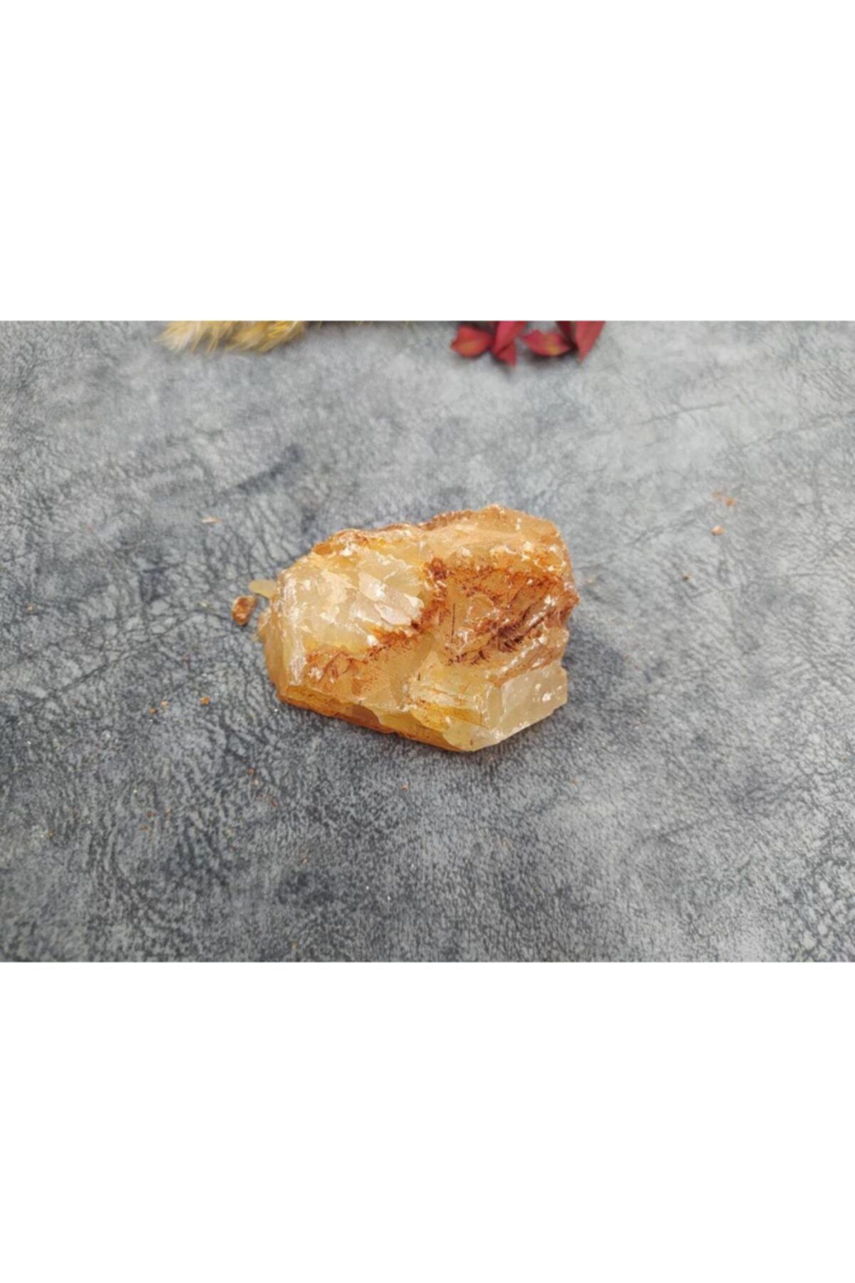 Hd Marketim Doğal Kalsit Taşı 1 Adet 150 Gr 7-cm Ile 5.5-cm Arası Boylarında
