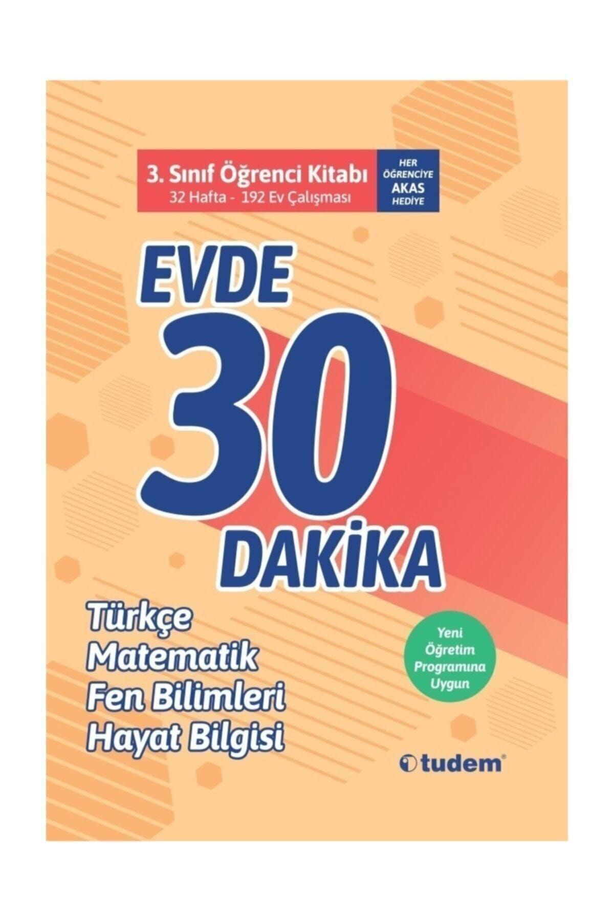 tudem yayinlari 3 sinif evde 30 dakika ogrenci kitabi fiyati yorumlari trendyol