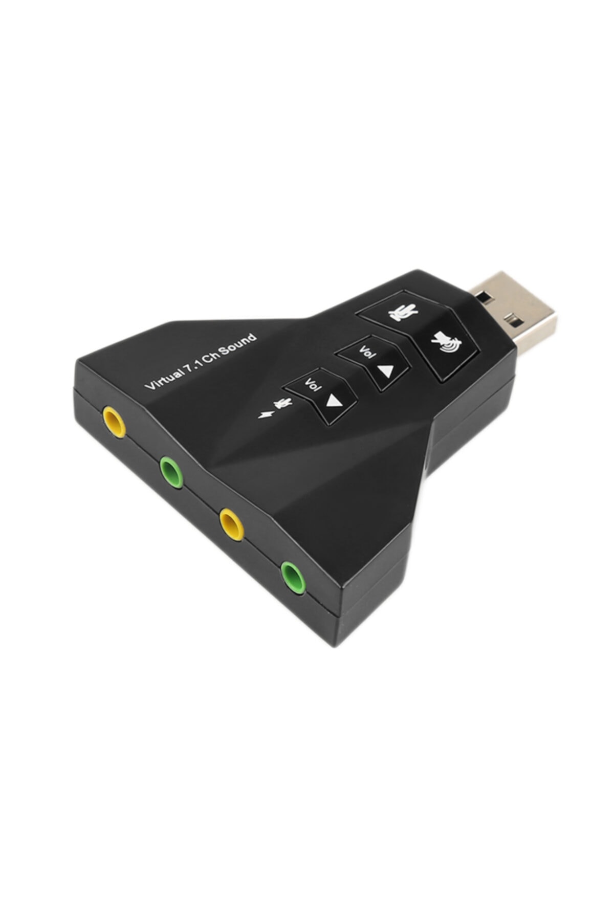 CNL 7.1 Usb Ses Kartı 3d Kablolu Chipli Usb Audıo Çevirici
