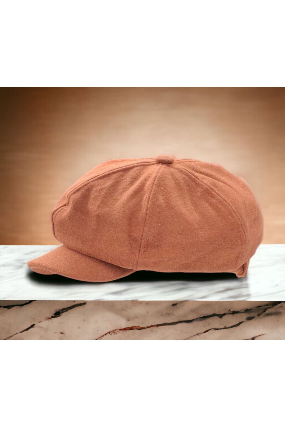 Shopiolog Women s Winter Stamp Wool Floppy Hat Cap Beretta Trendyol