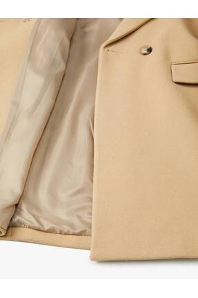 4wak00156ew Kadın Kaban Bej Image 5