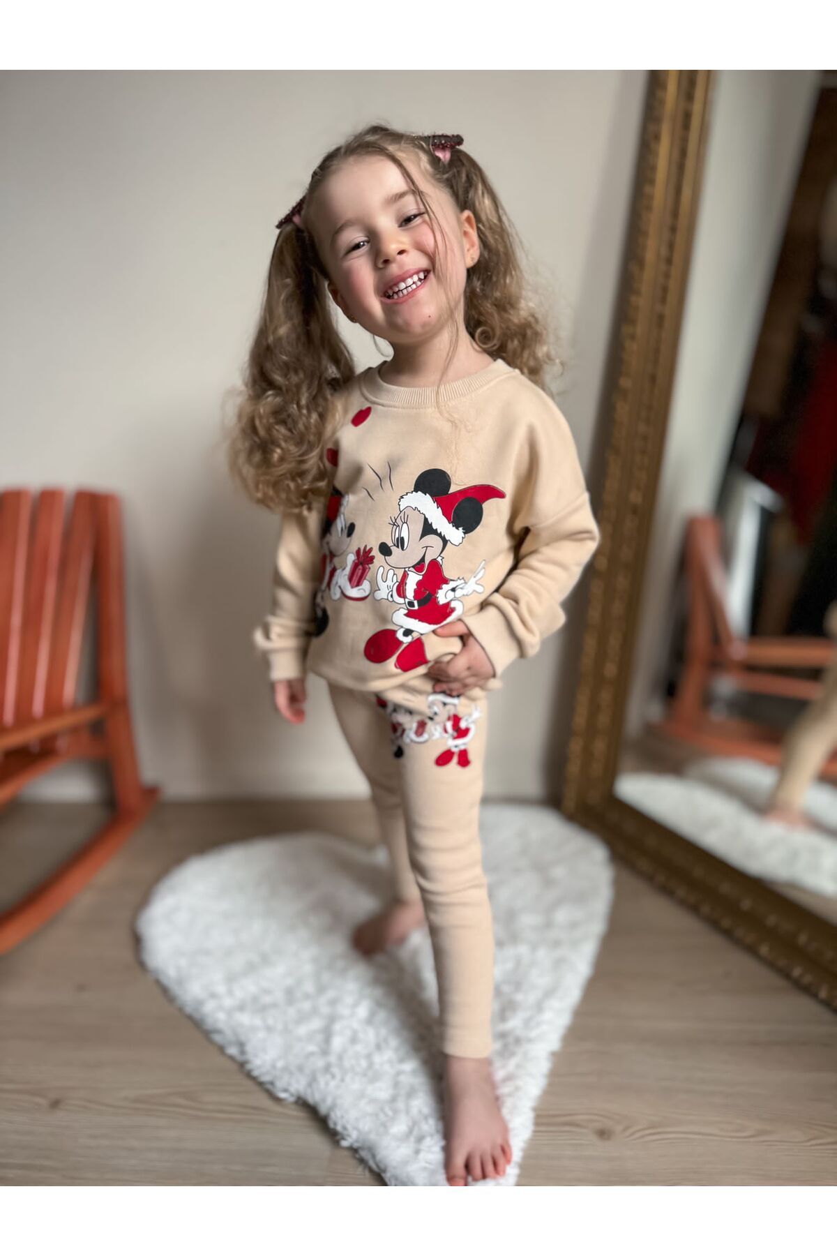 Brown leggings store and top children's