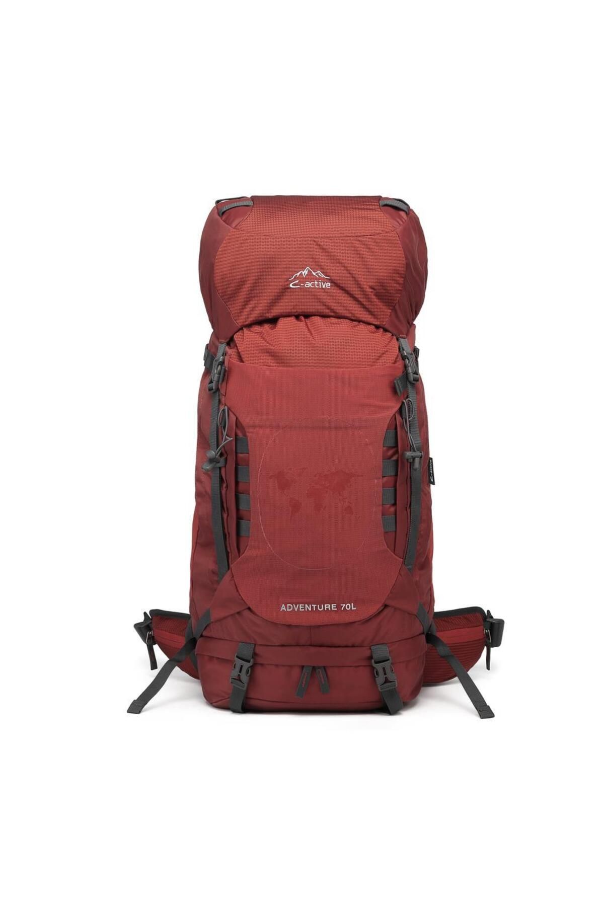 C active 70 Liter Camping Travel Outdoor Mountaineer Backpack 8697