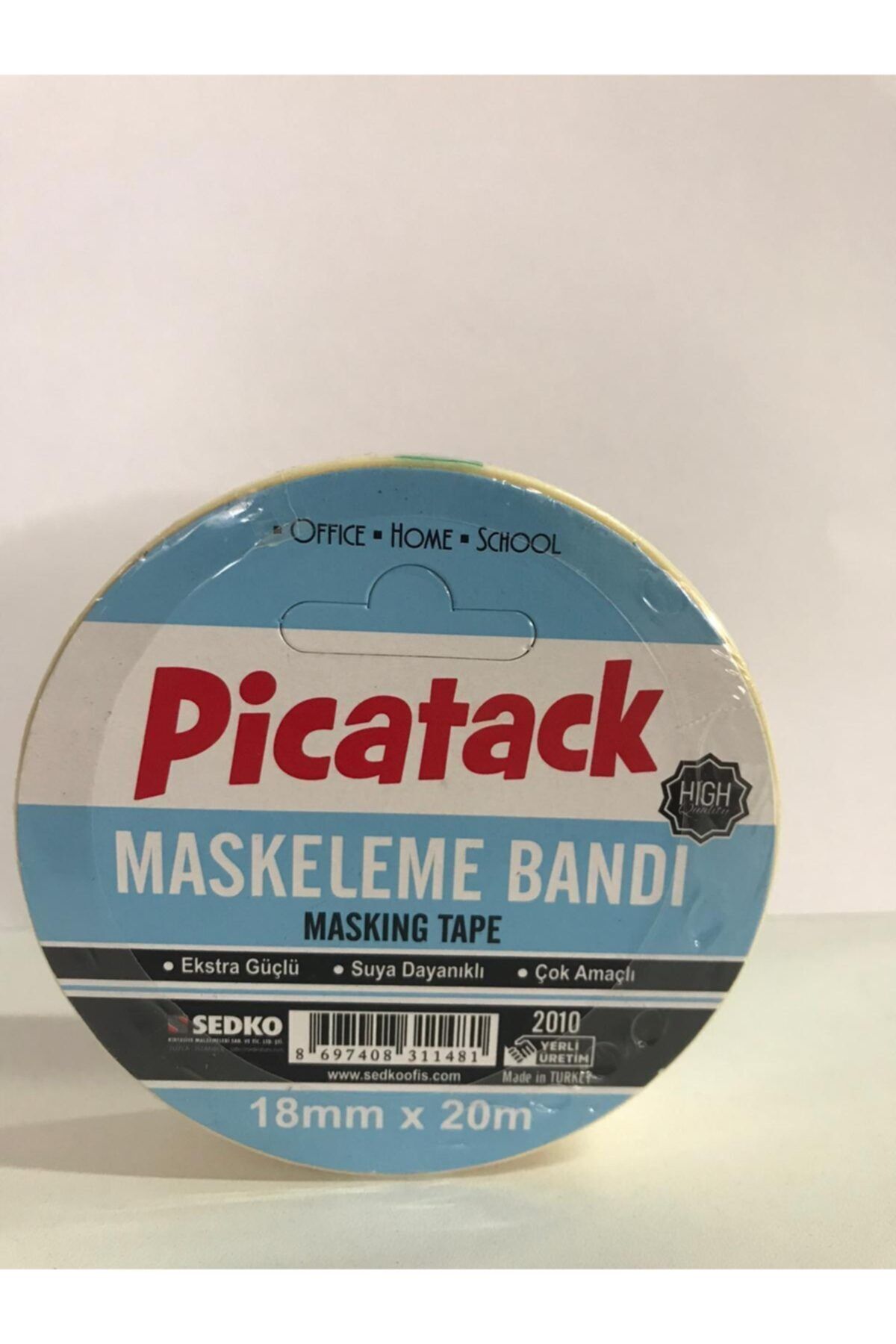 Picador Krepe (Maskeleme) Bantı Kağıt Band Force 18mm X 20 Metre Kv-006
