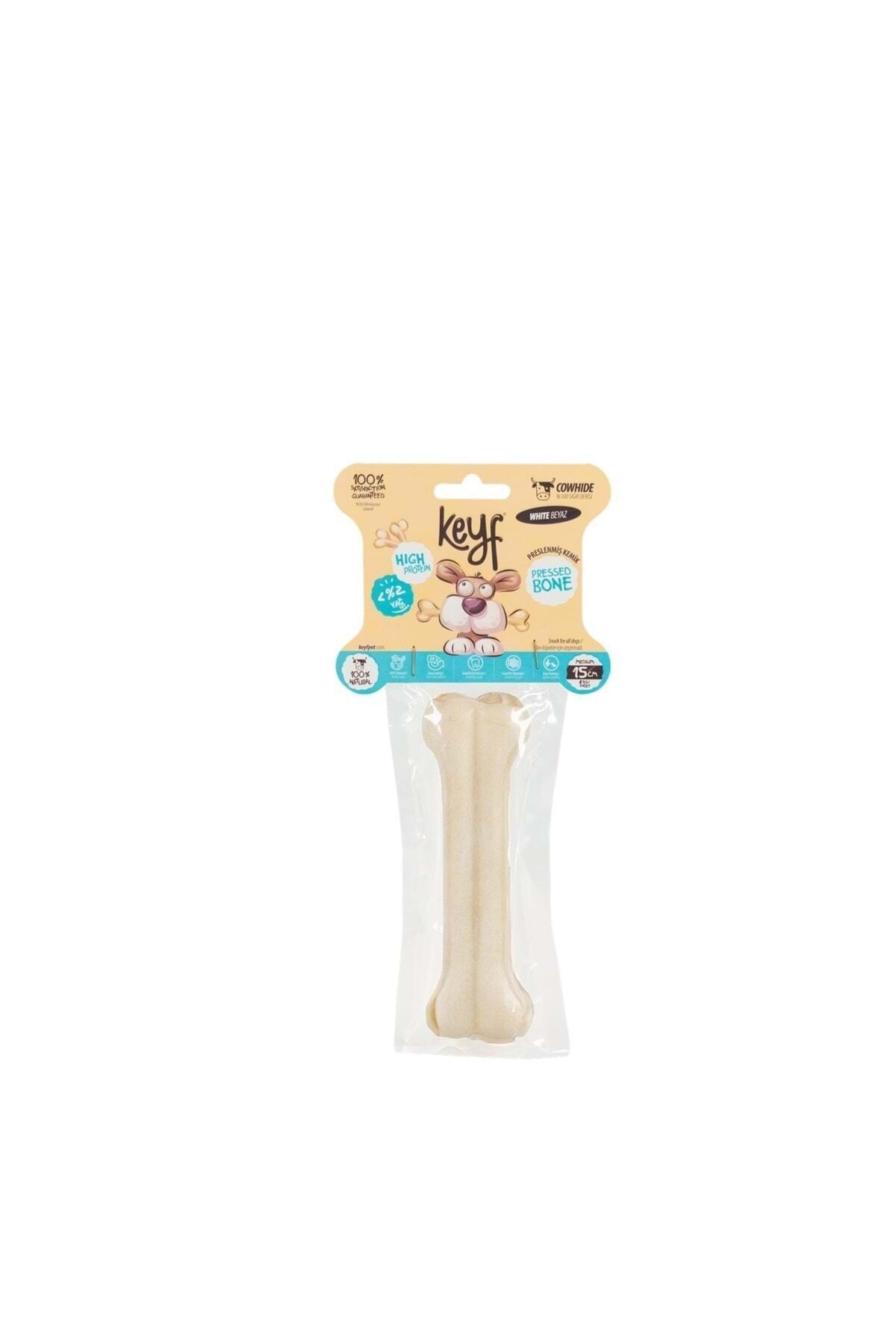 Keyf Beyaz Press Bone-doğal Pres Kemik-m-15cm/1 Adet