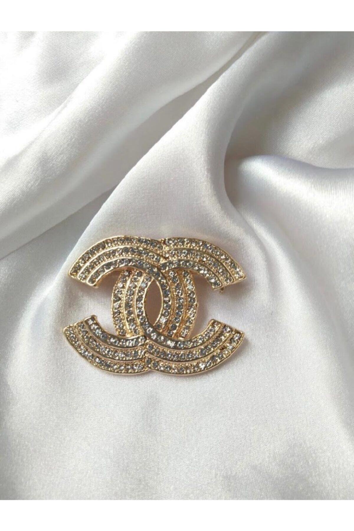 Gigi Jewelleryy Kadın Taşlı Broş
