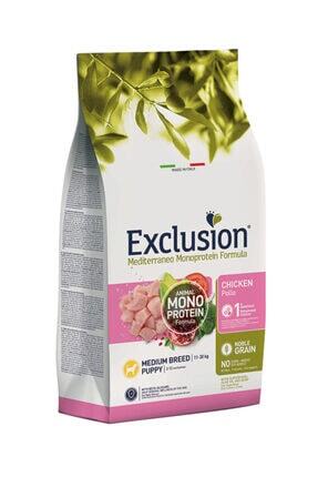 Mediterraneo Monoprotein Düşük Tahıllı Tavuklu Ve Narlı Orta Irk Yavru Köpek Maması 3 Kg Image 0