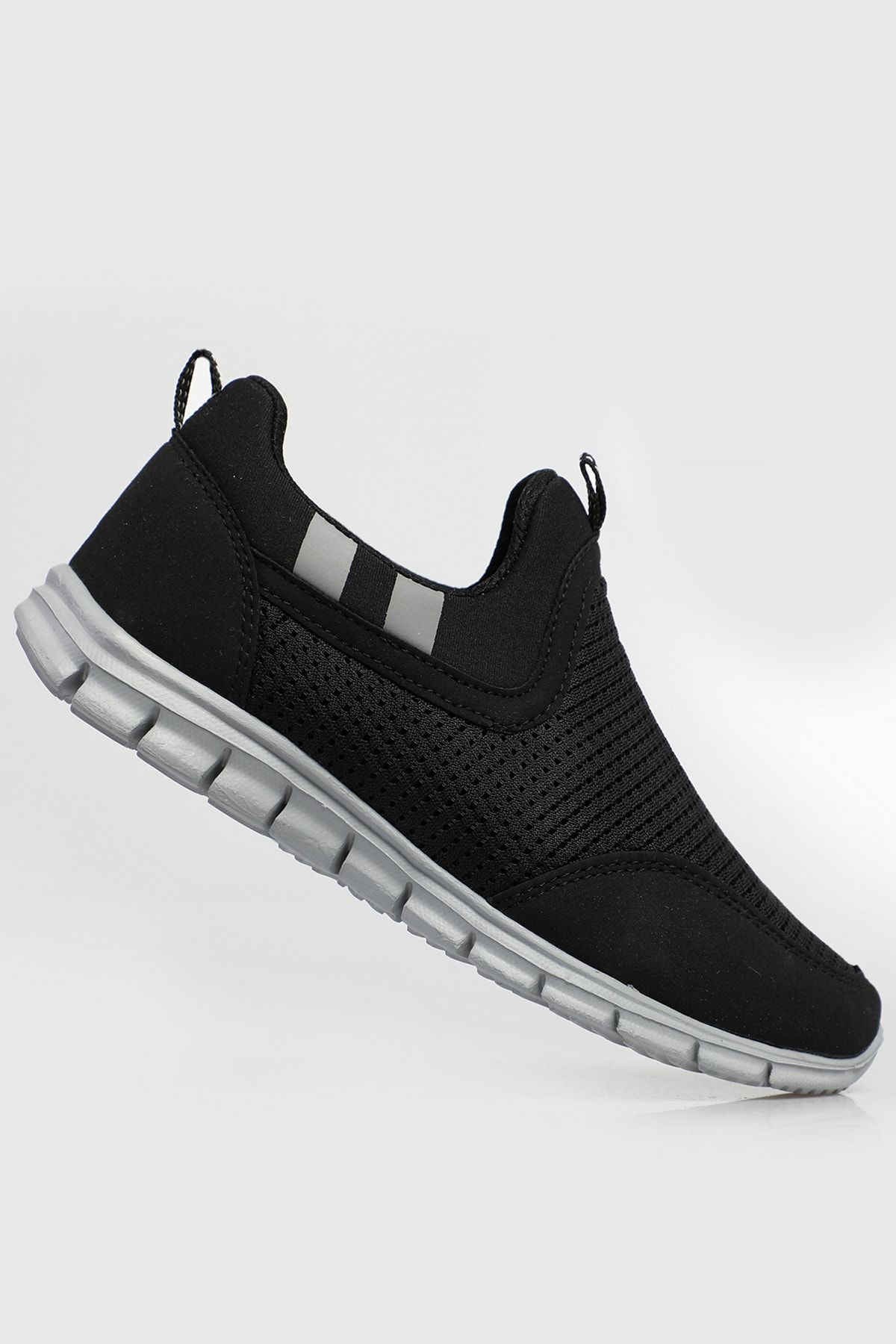 Freemax Unisex Siyah Buz Ortopedik Konforlu Yürüyüş Spor Sneaker Ayakkabı