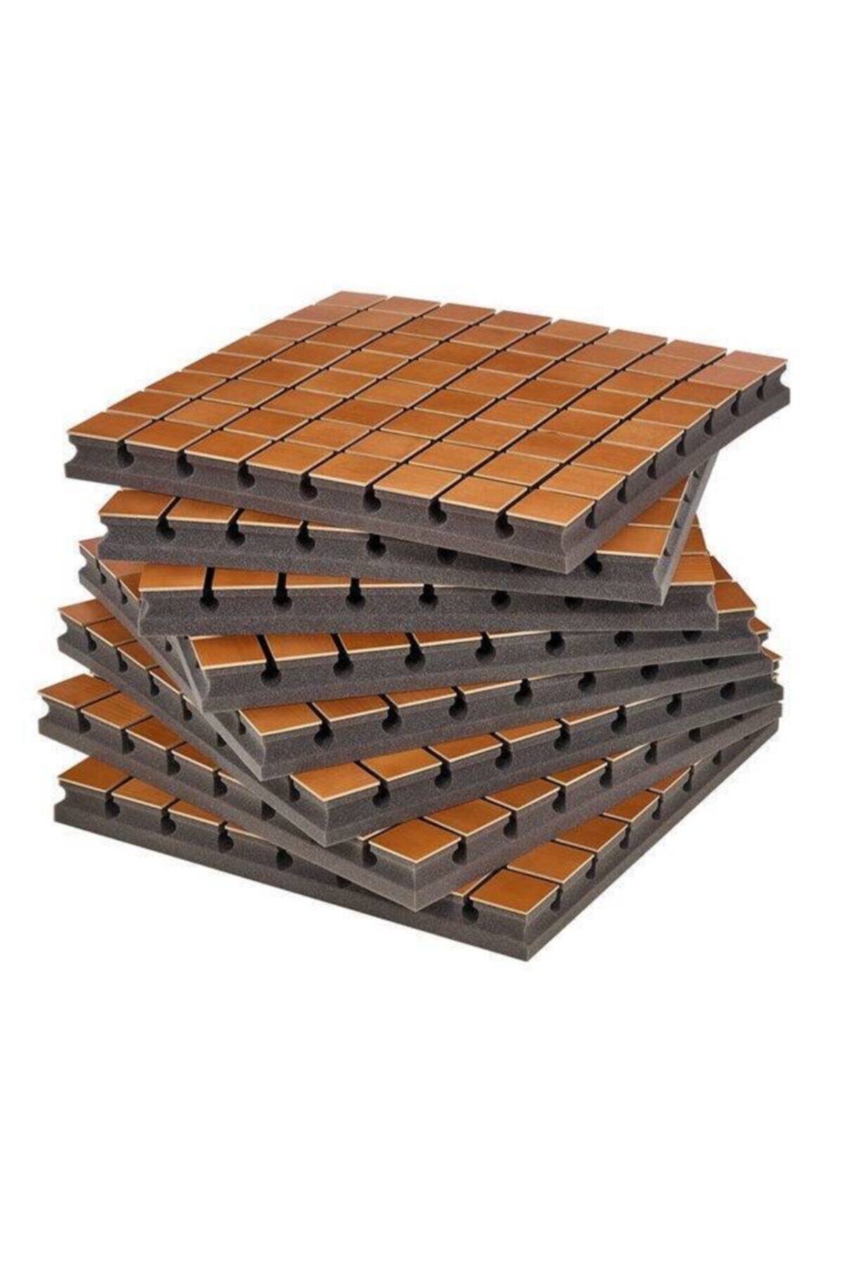 WİNFLEX Vicoustic Ahşap Sünger-yapışkanlı Ve Bariyerli-( 56mm-50*50cm)