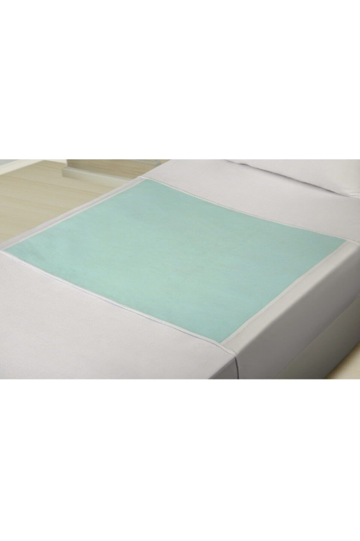 ATA EXCLUSIVE FABRICS Abso 5 Katlı Kapitoneli, Sıvı Geçirmez, Yıkanabilir Kanatlı Yatak Koruyucu (85X90 CM)
