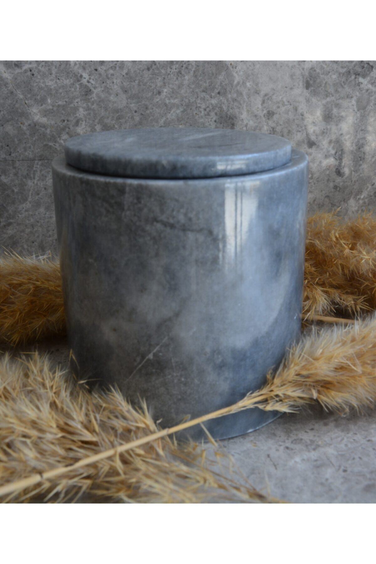 2B STONE ART Mermer Kapaklı Kutu