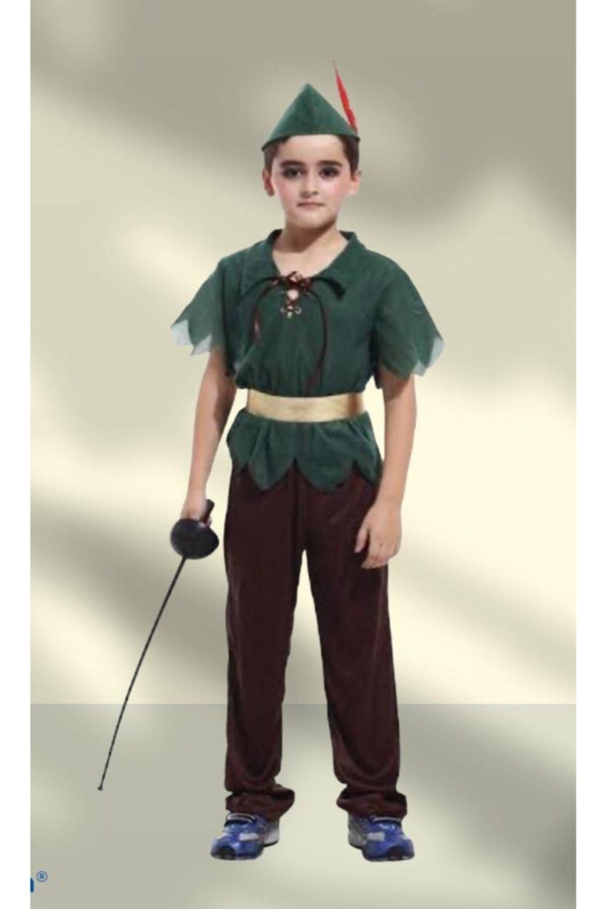KELEBEK KOSTÜM Erkek Çocuk Yeşil Peter Pan Kostümü