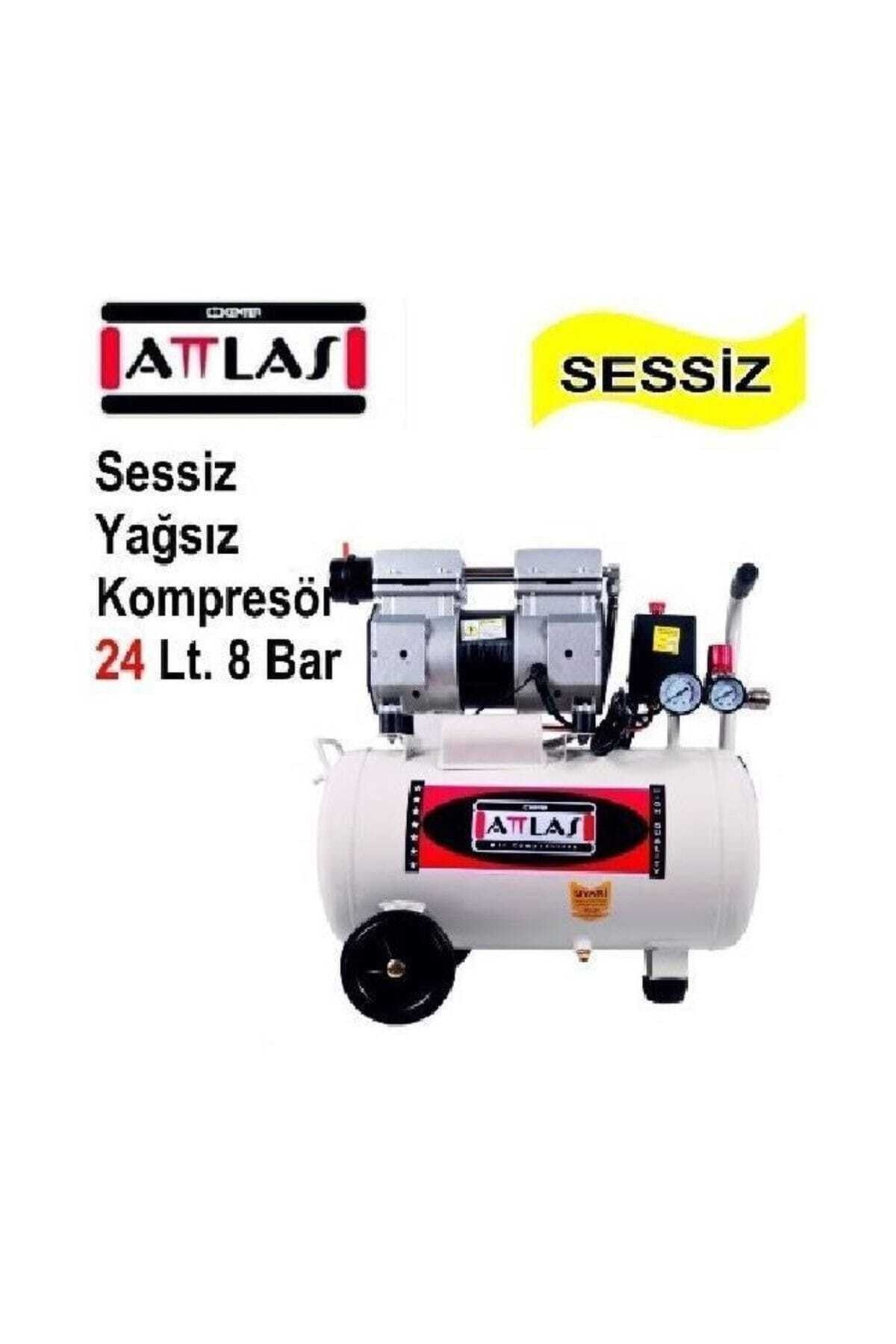 Attlas Sk1025 24 Lt 8 Bar Sessiz Yağsız Hava Kompresörü