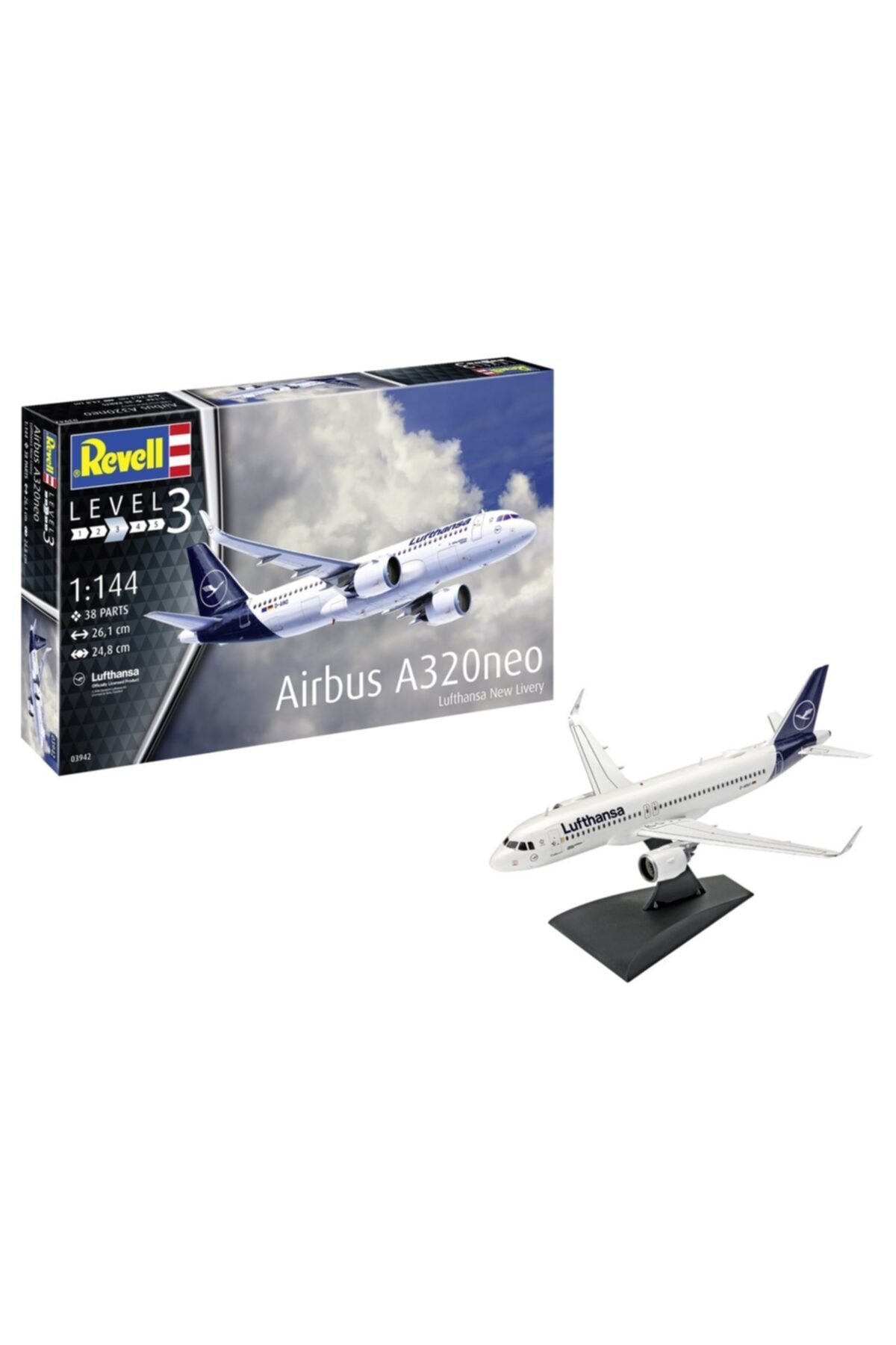 REVELL Yılın Ilk Fırsatları - Airbus A320 Neo Lufthansa - ™ Beyaz At®