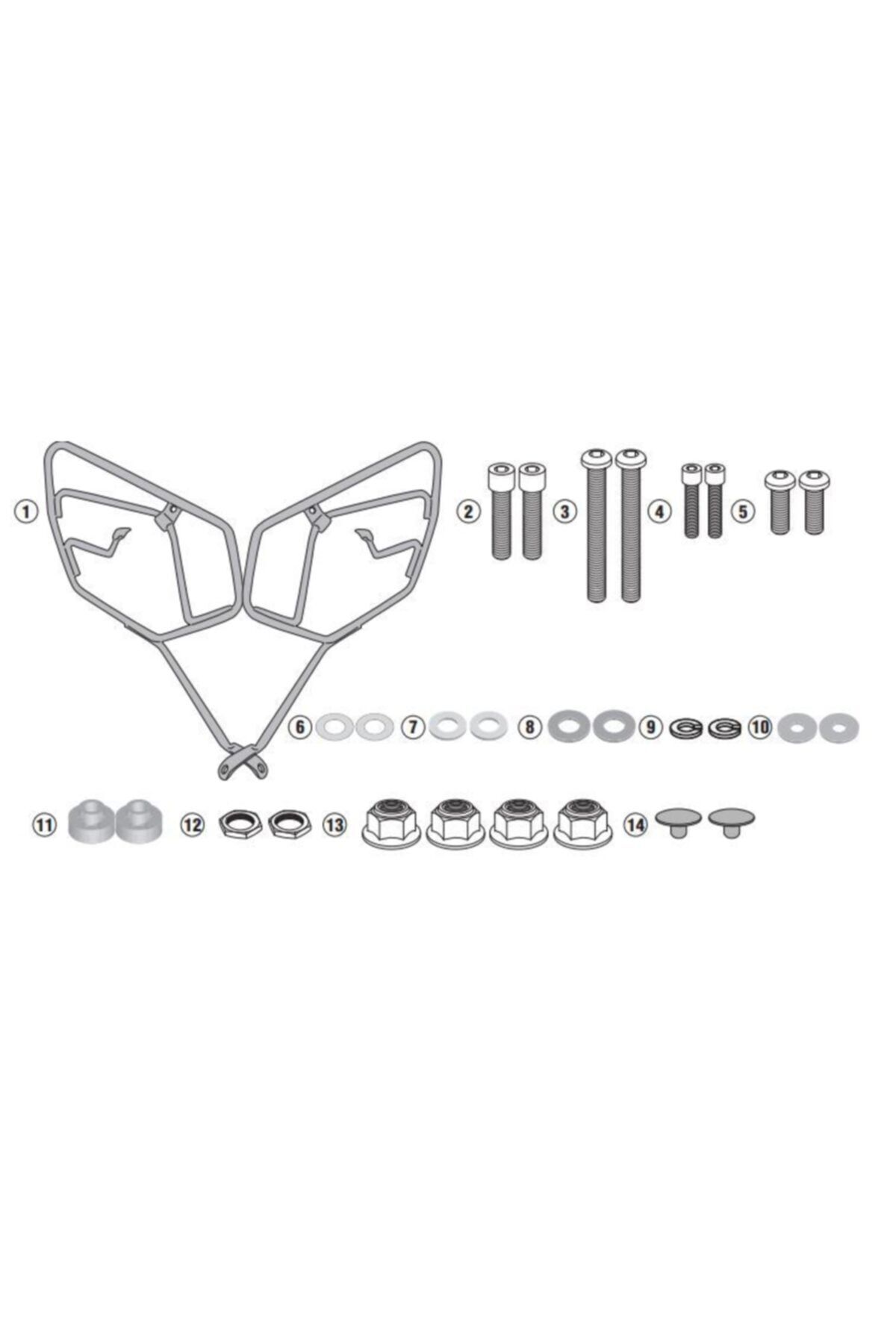 Givi Gıvı Te1173 Honda Cb 650 R (19-20) Yan Kumaş Çanta Taşıyıcı