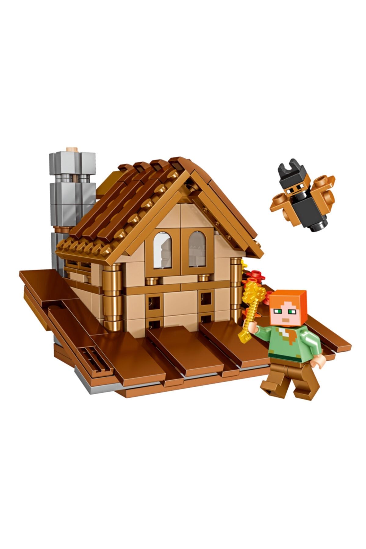 CİMCİME OYUNCAK Cmo-63047-3 Lego Yapı Oyuncak Seti Minecraft My World Serisi 227 Parça