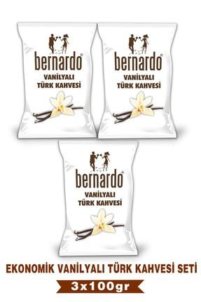 3lü Vanilyalı Türk Kahvesi Ekonomik Set 100grx3 Image 0