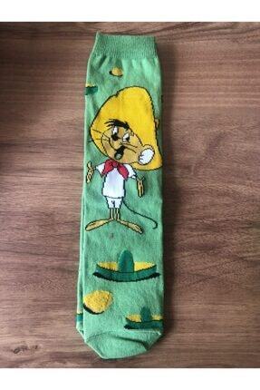 Centaur Speedy Gonzalez Desenli &Ccedil;orap