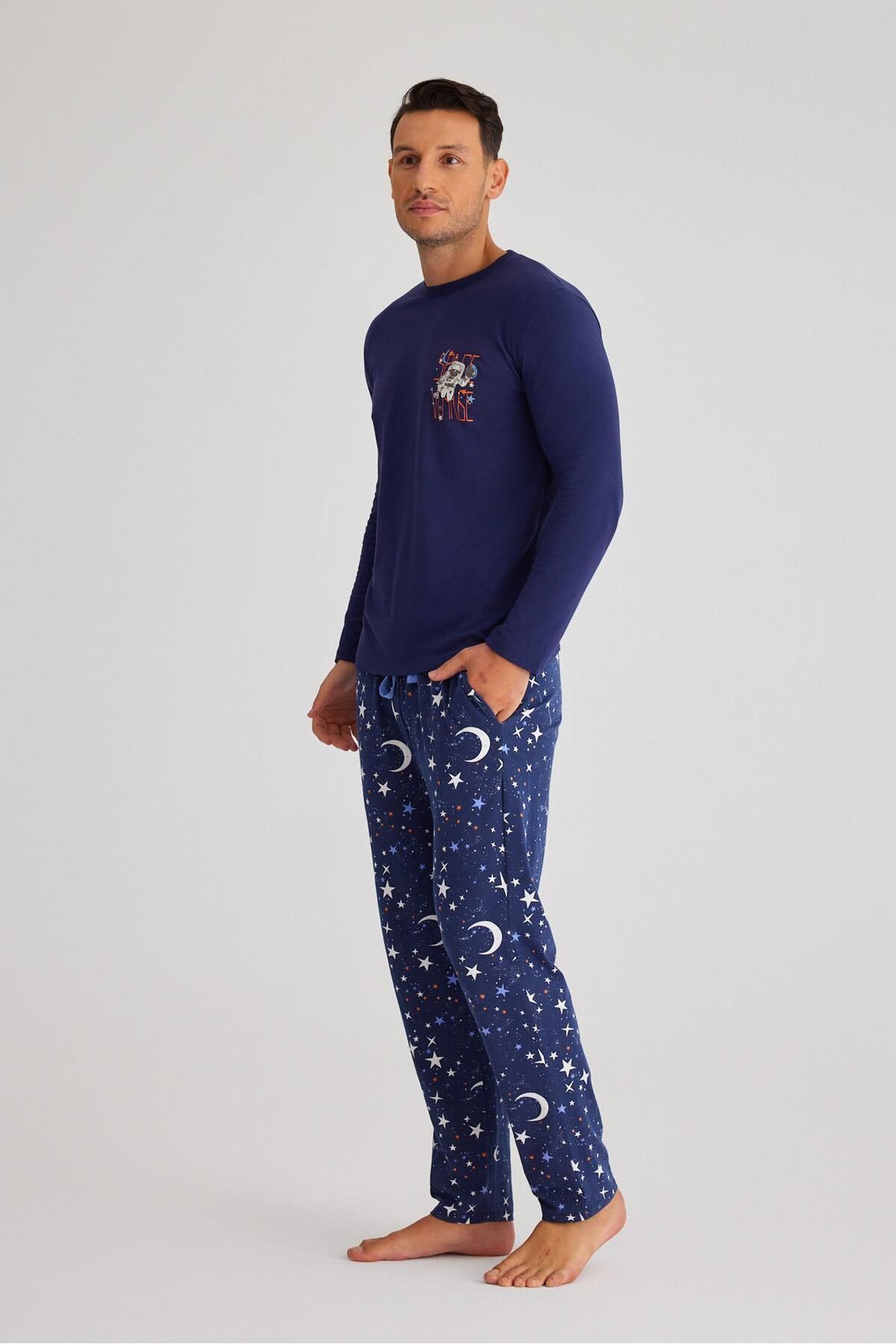Space pajamas mens on sale