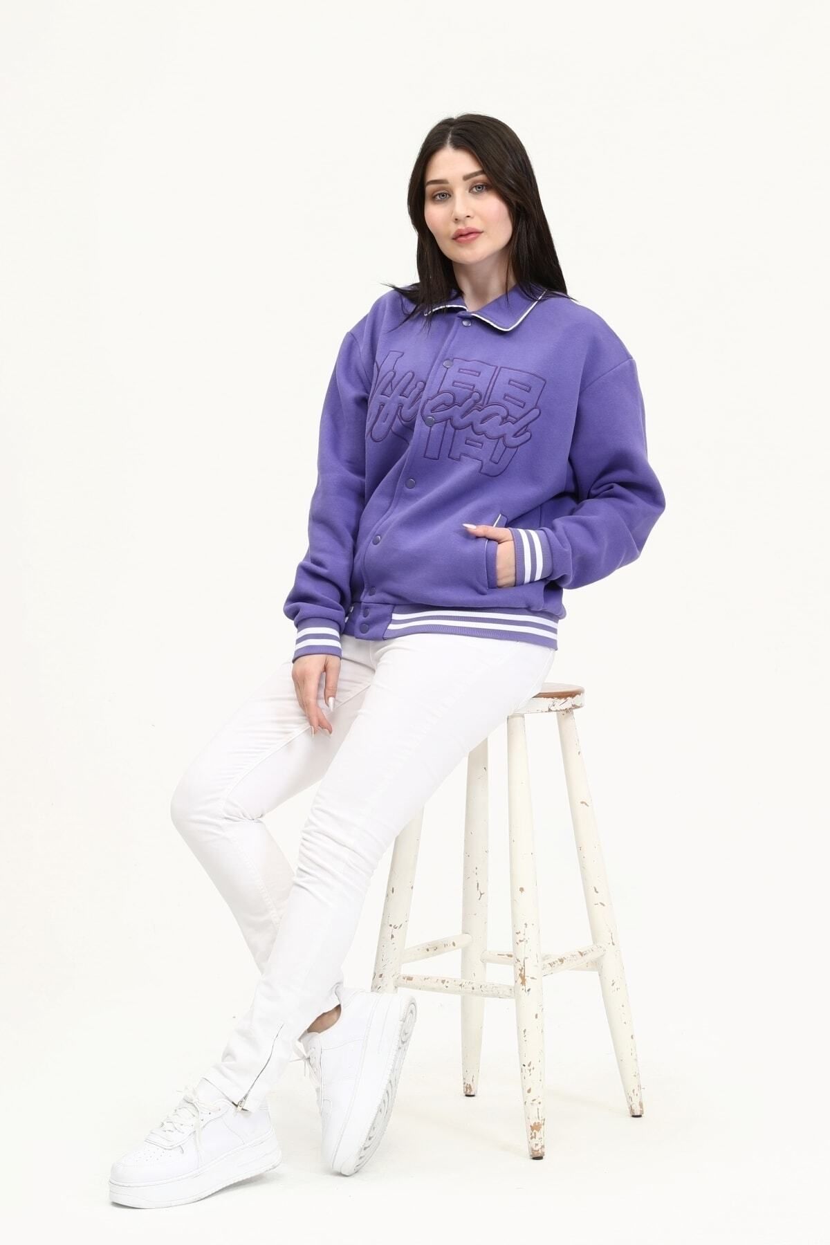 Polo collar discount jacket