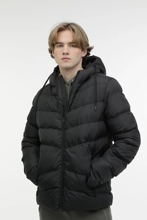 M-SN541 Mario Coat Erkek Siyah Mont Image 0