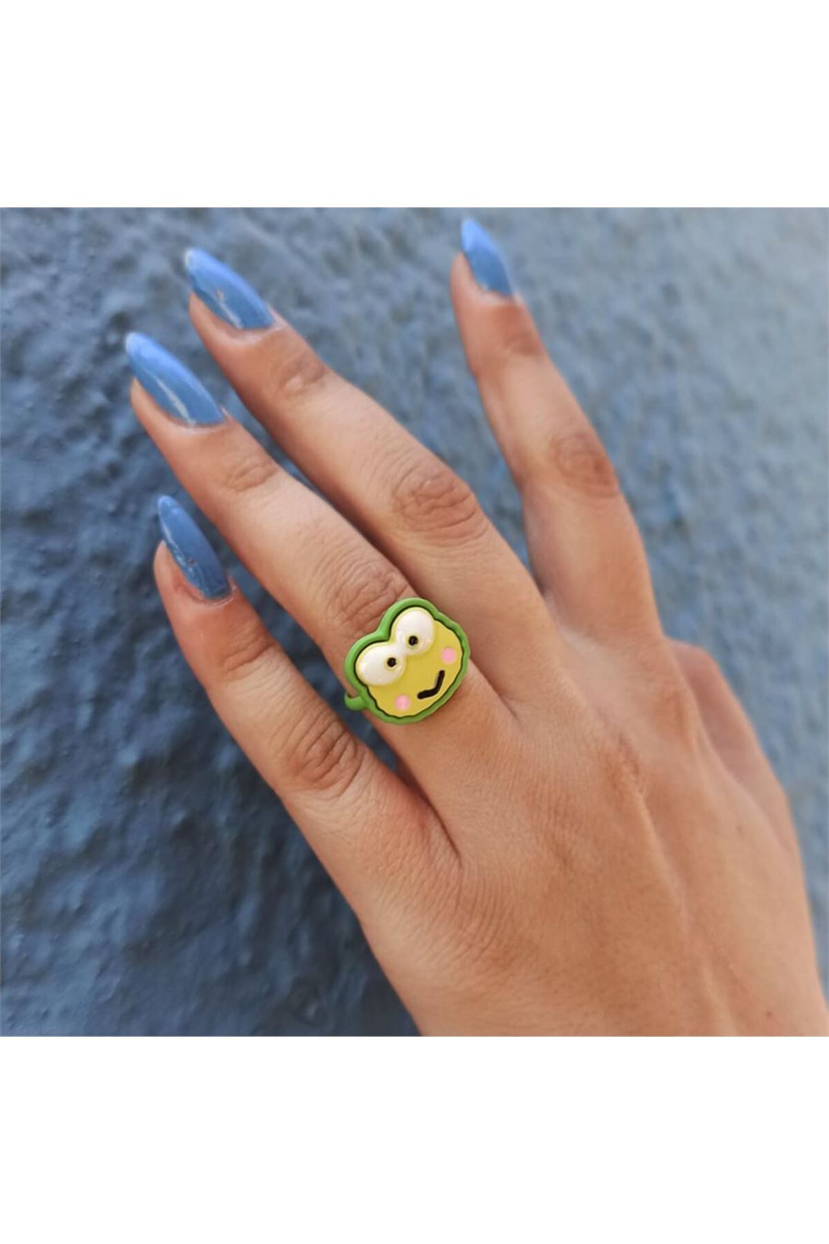 facnspt Frog Face Ring Trendyol
