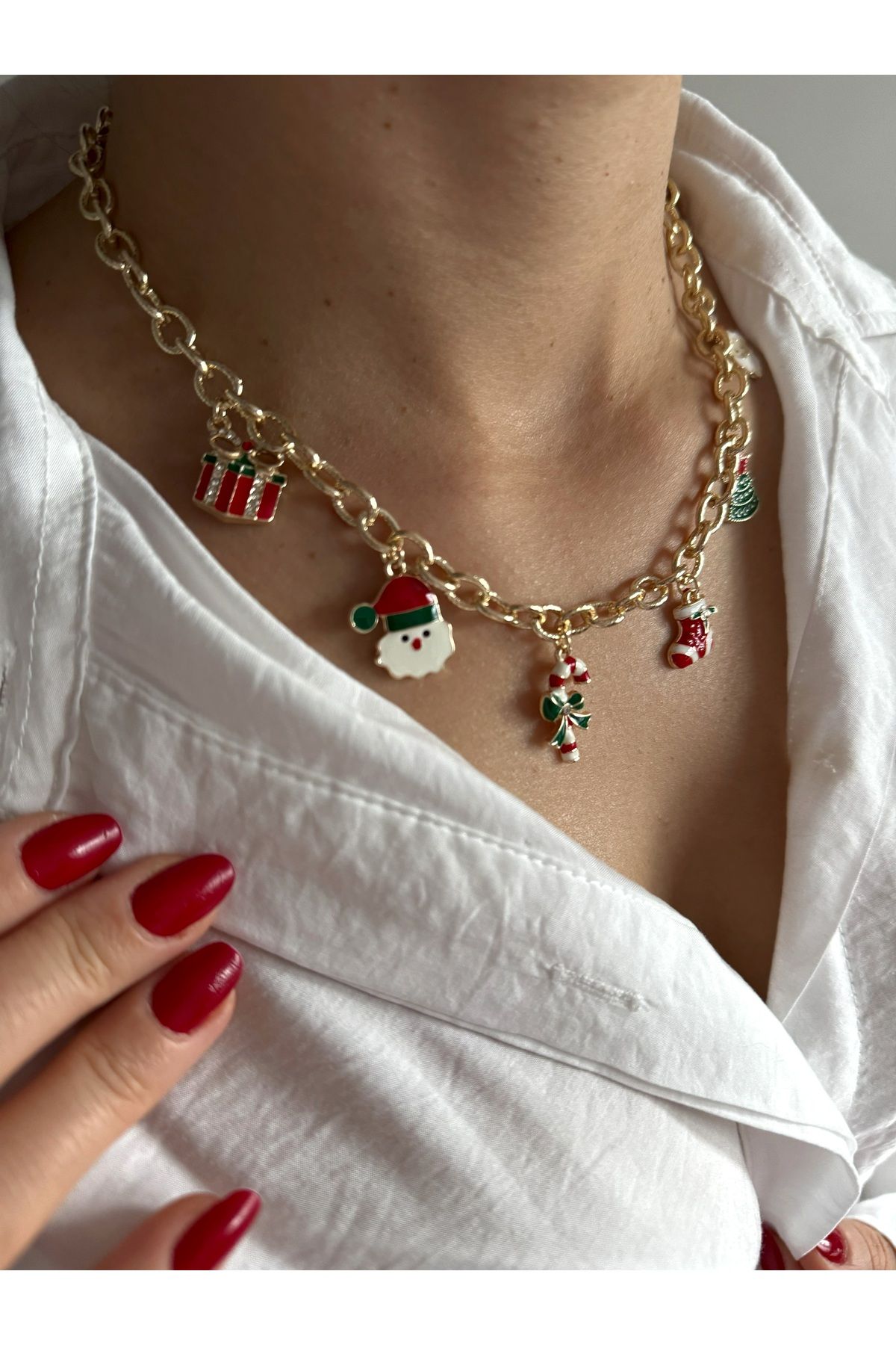 Christmas choker sale
