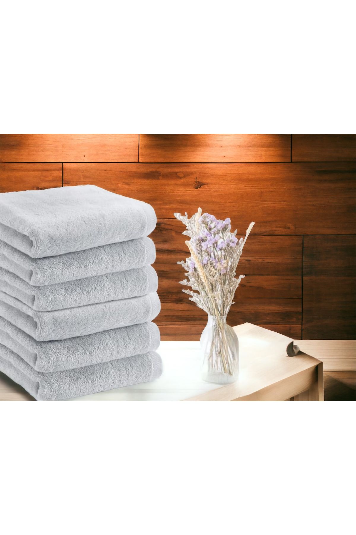 veraev Gym Towel Set of 6 Bamboo Trendyol