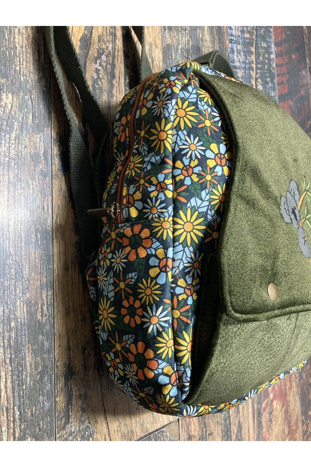 Bohemian backpack top