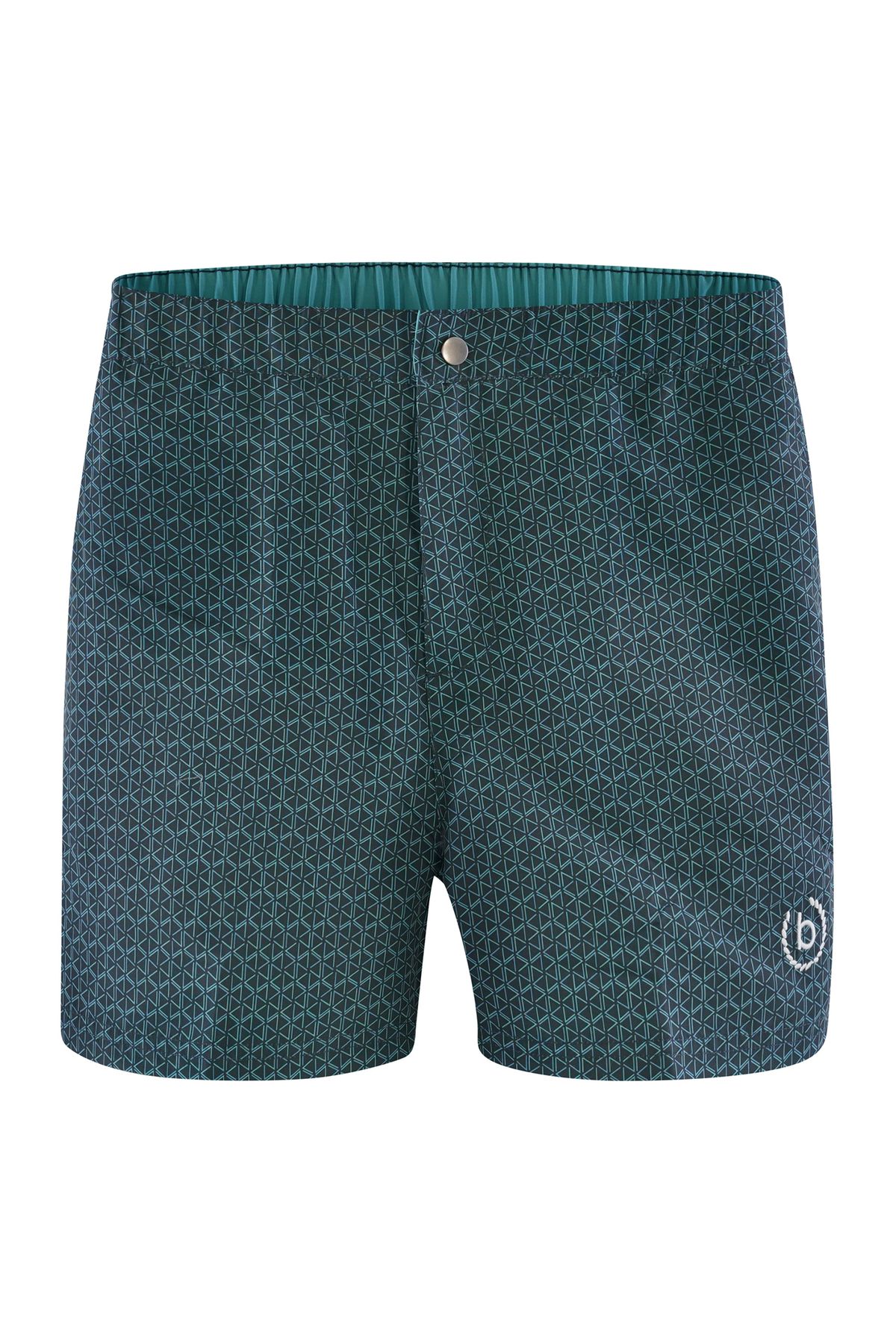 BUGATTI Swim Shorts Multicolor Geometric pattern Trendyol