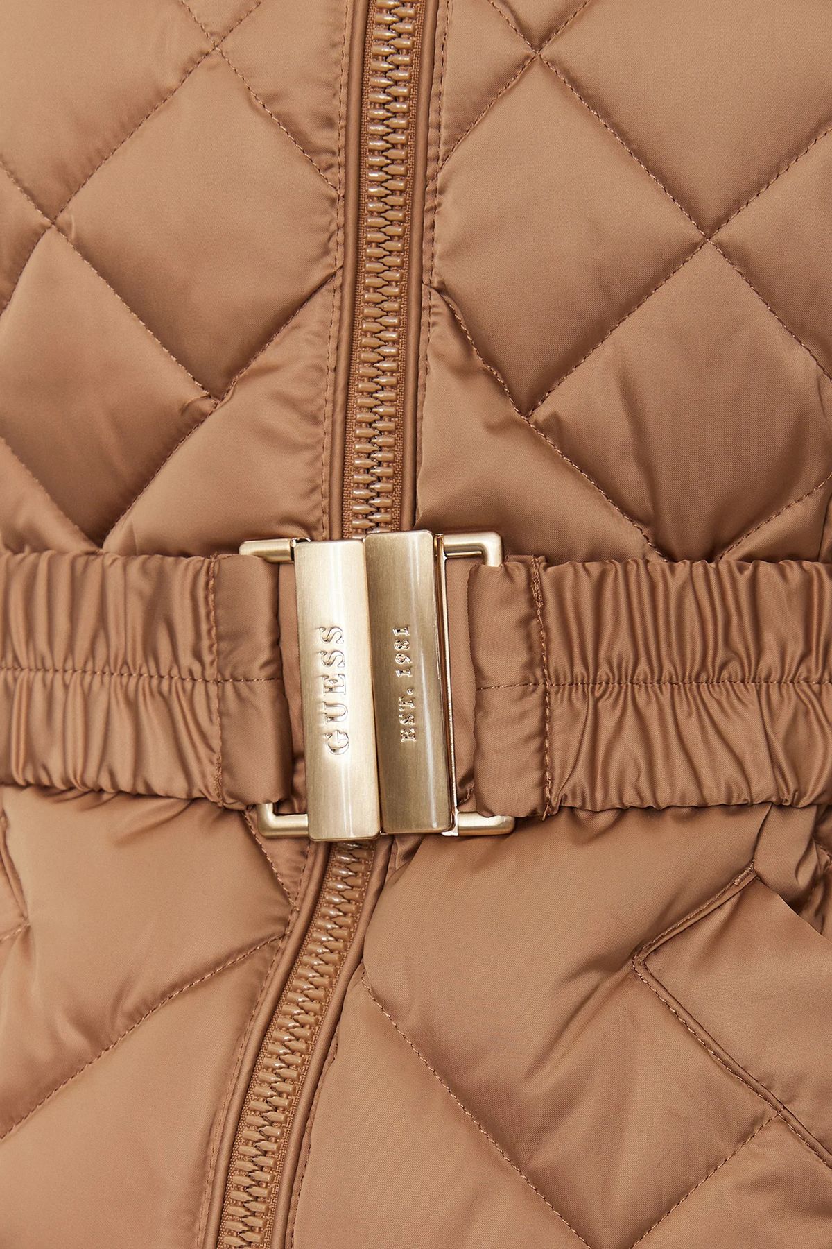 Guess feather jacket on sale