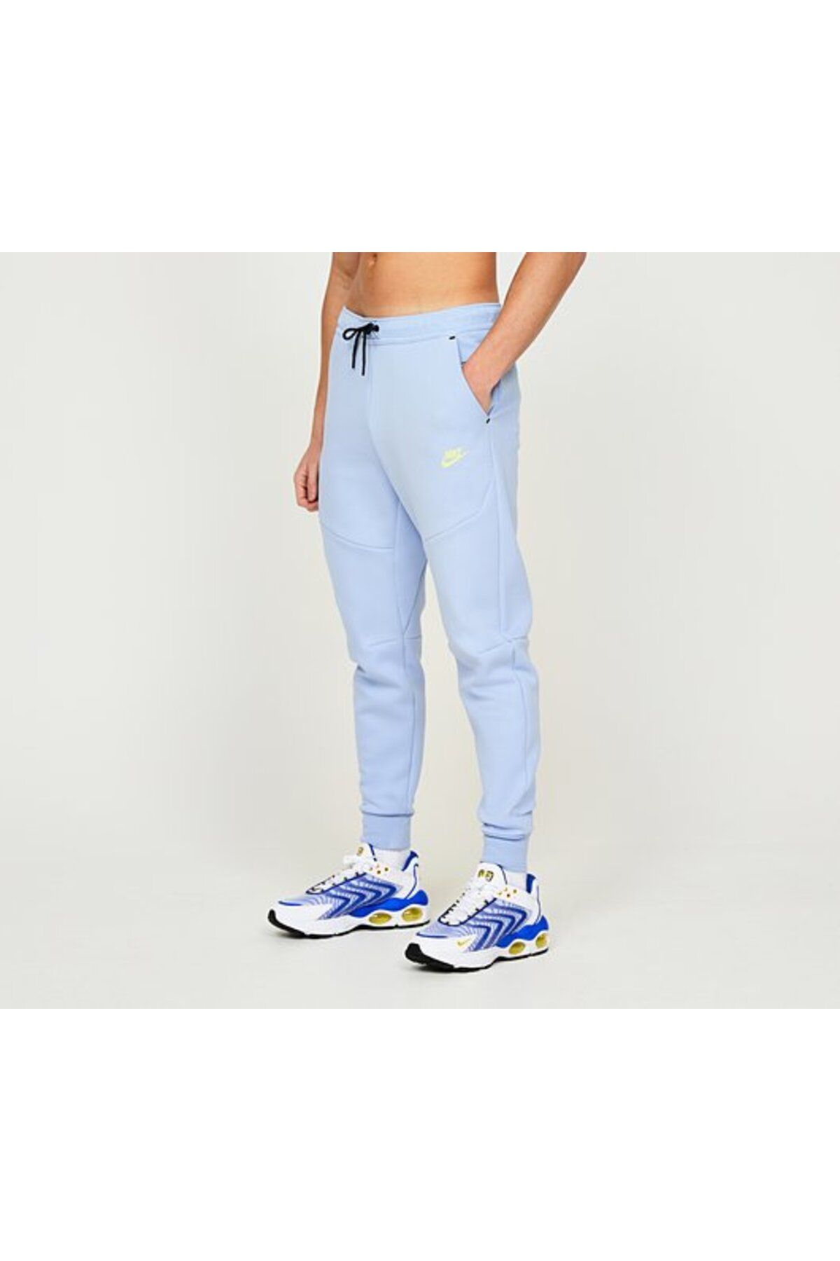 Nike Sweatpants Dark blue Normal Waist Trendyol