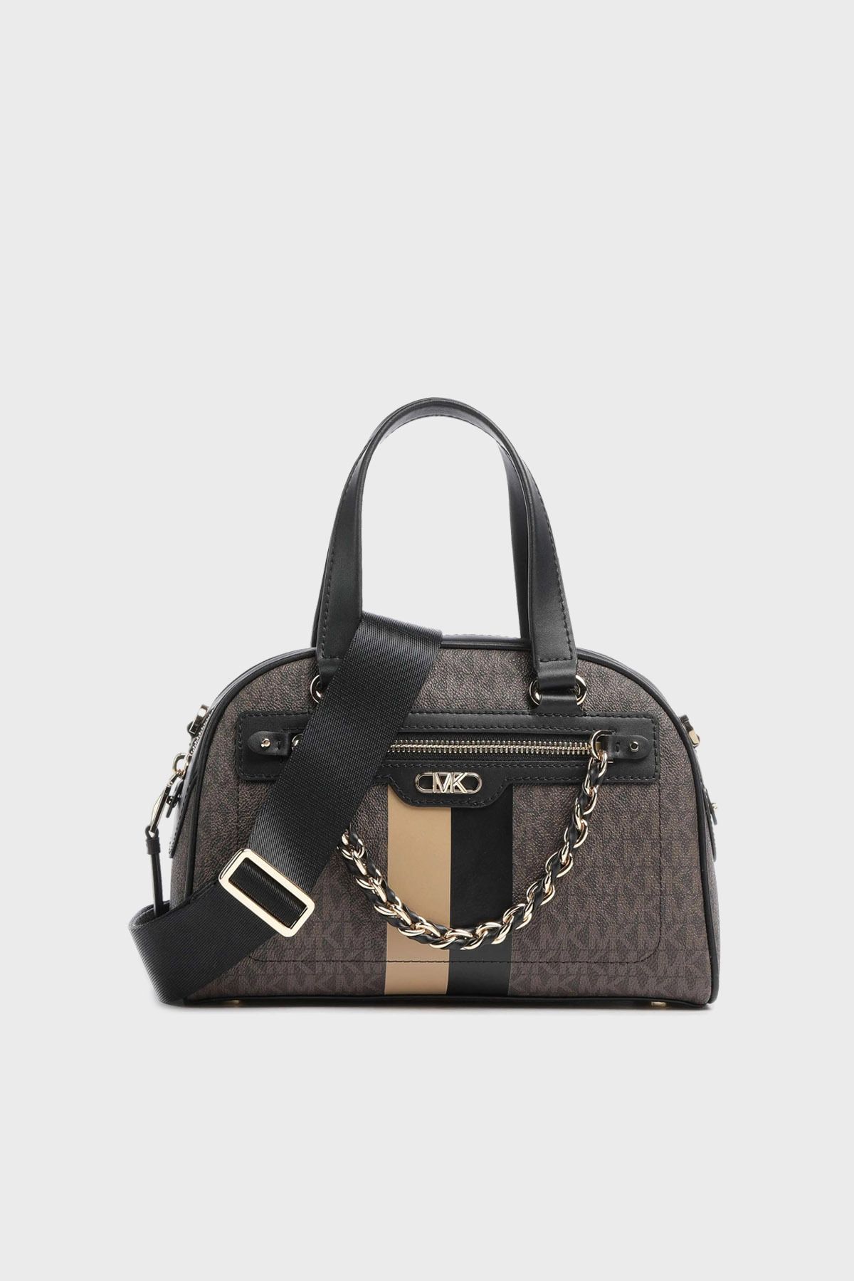 Michael Kors Logo Chain Detailed Genuine Leather Bag BAG