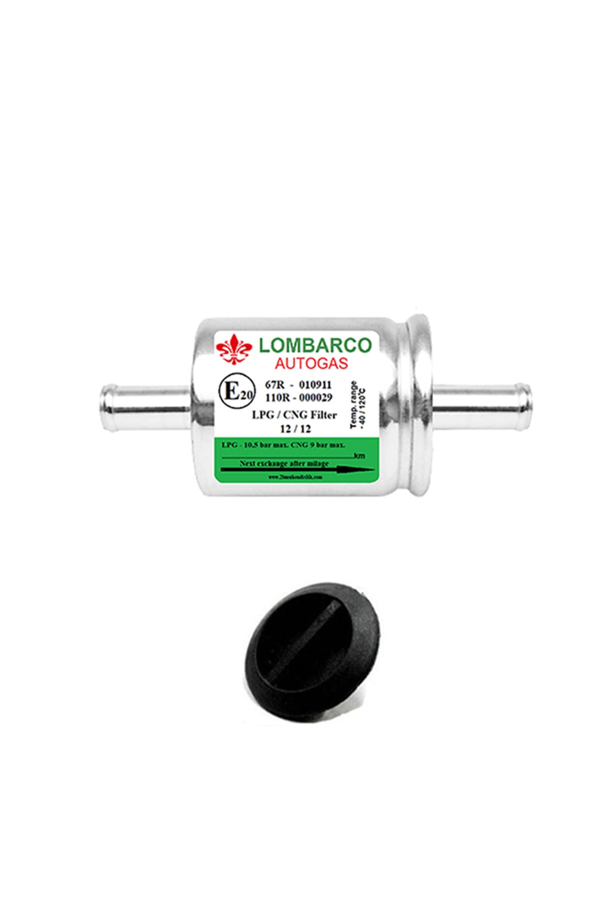 Lombarco Atiker Tipi Otogaz Filtre