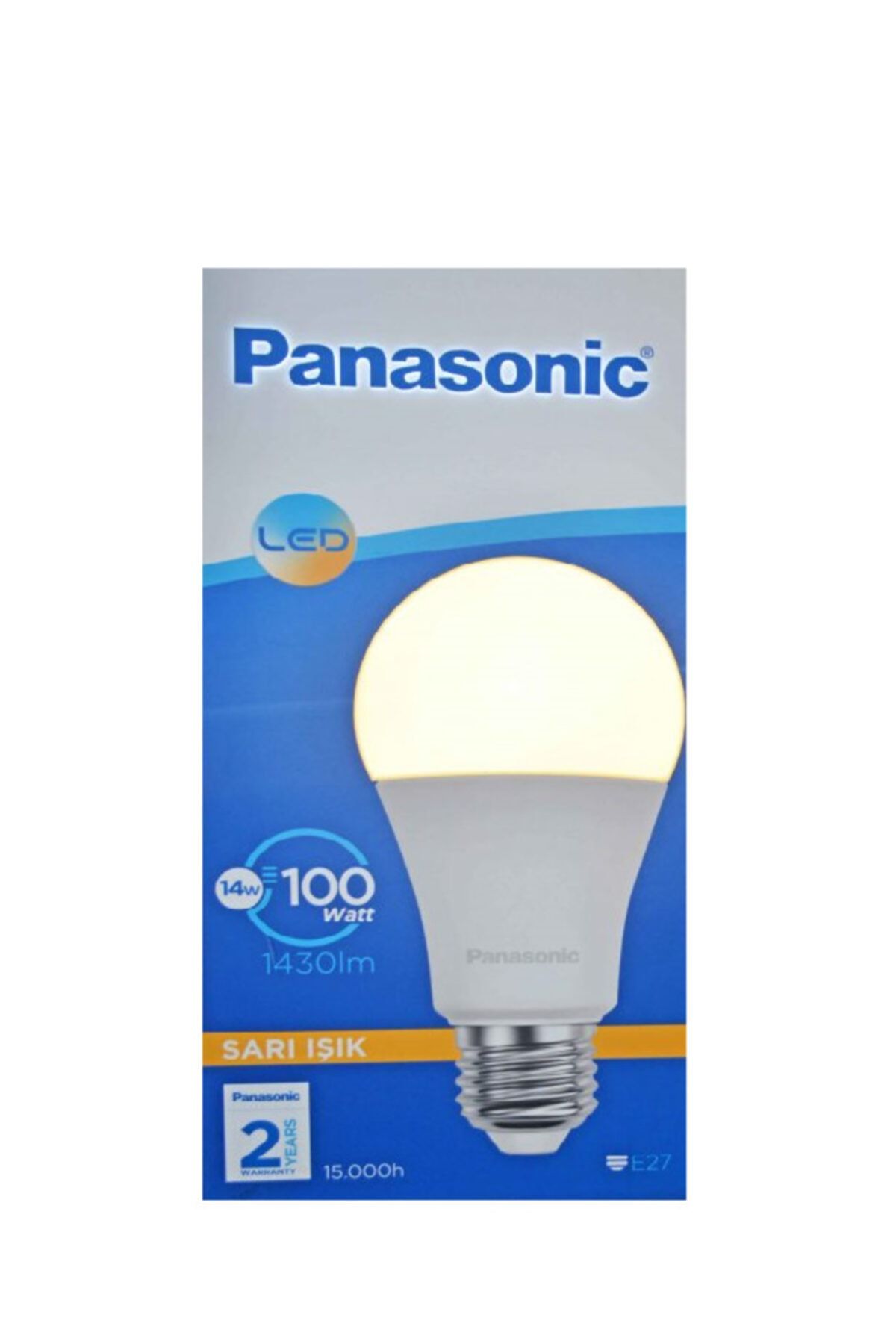 panasonic led lamba 14w 100w e27 1430 lumen sari isik akkurtlar fiyati yorumlari trendyol
