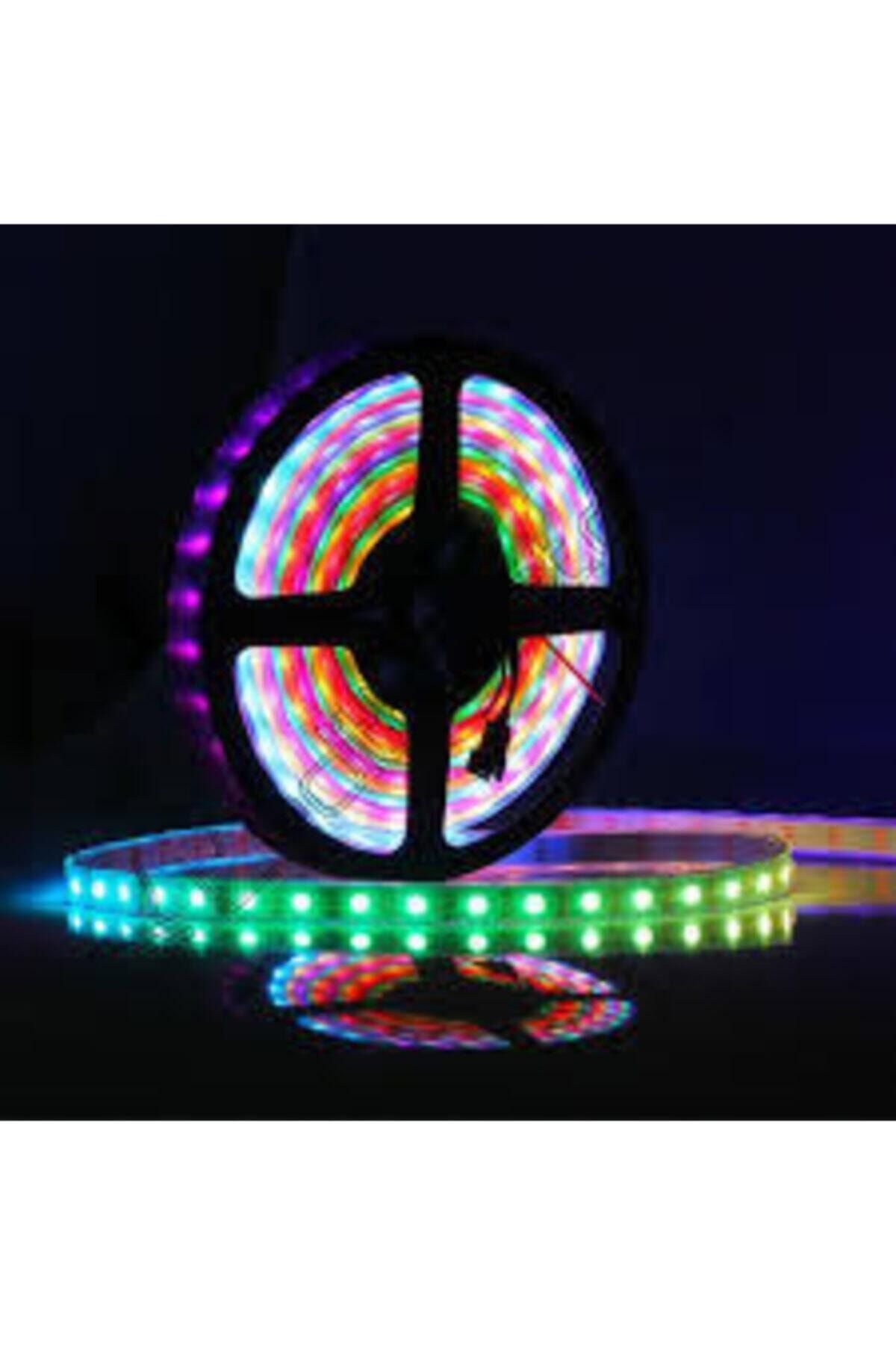 led serit ic dis mekan silikonlu kumandali 16 renk 5 mt rgb fiyati yorumlari trendyol