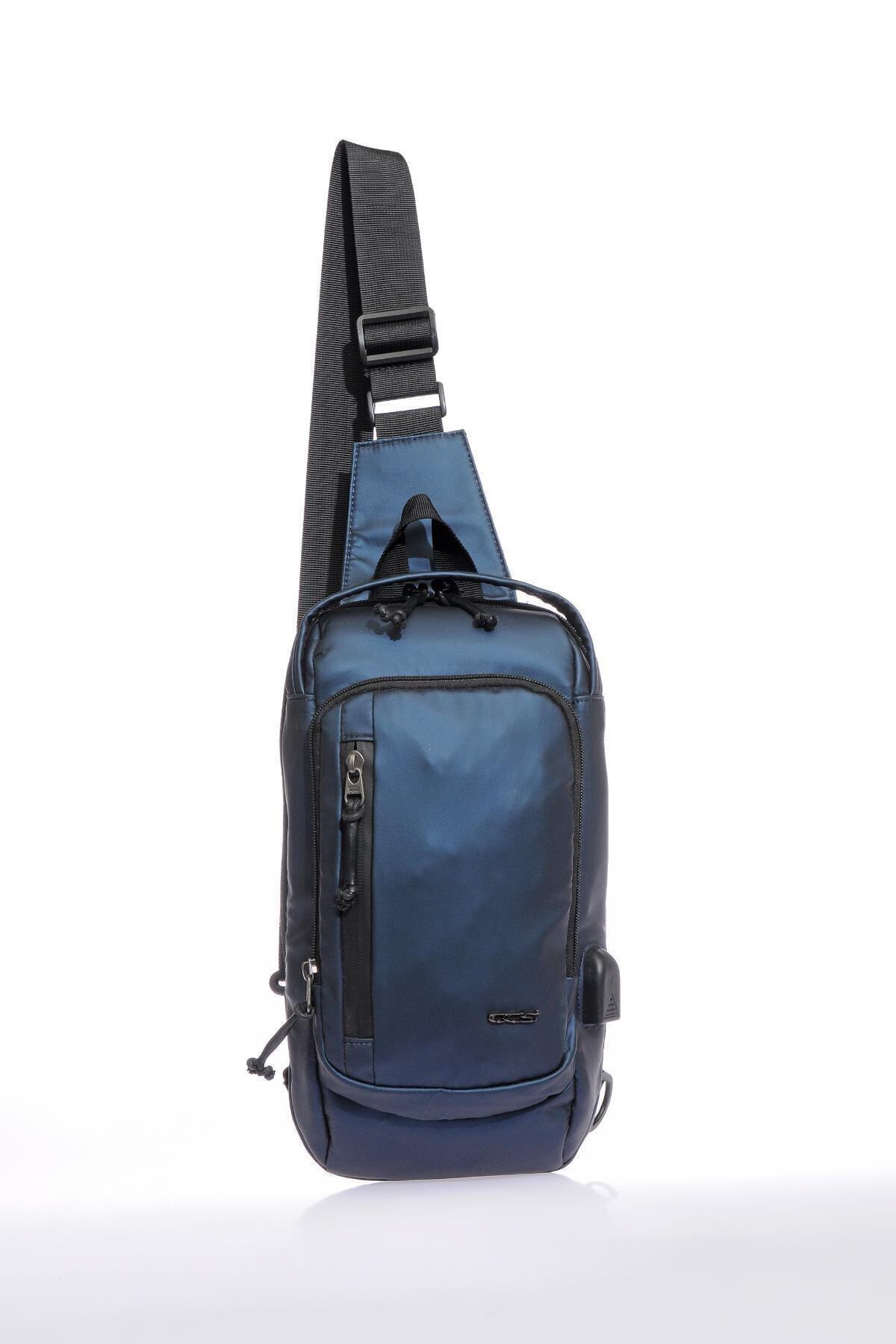 ÇÇS Erkek Lacivert Body Bag Çanta 31202
