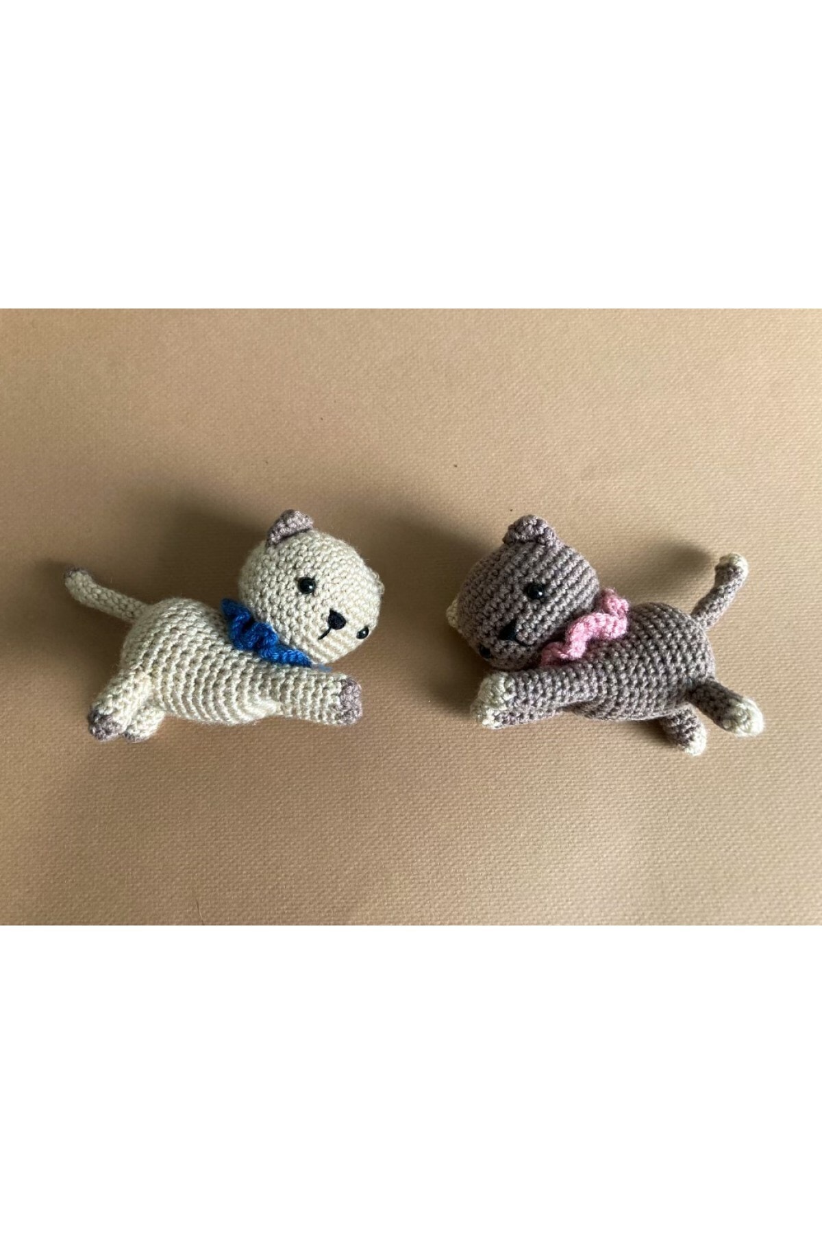 Pamuk & At Miniş Kediler Amigrumi